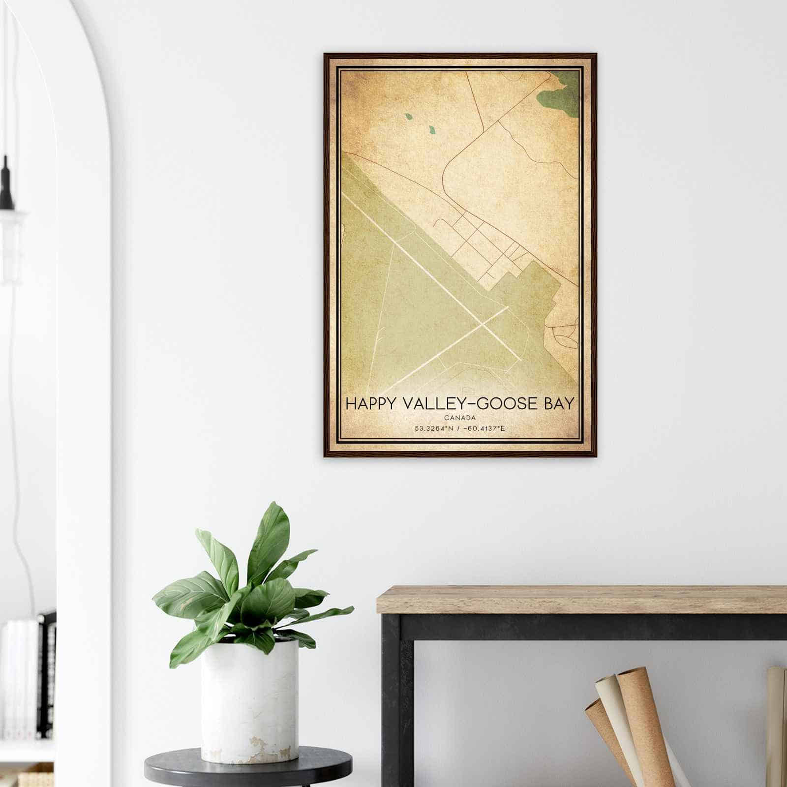 Deerfield Kansas Map Poster, Modern Home Decor Wall Art Print (Copy)