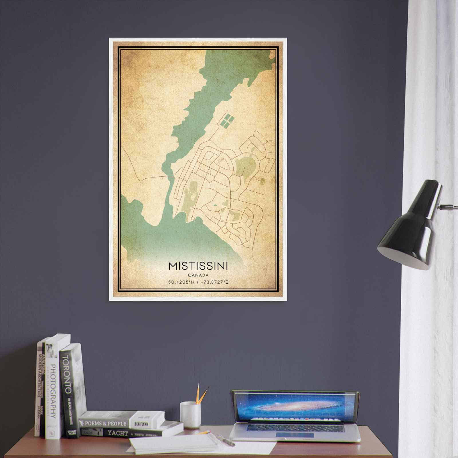 Deerfield Kansas Map Poster, Modern Home Decor Wall Art Print (Copy)