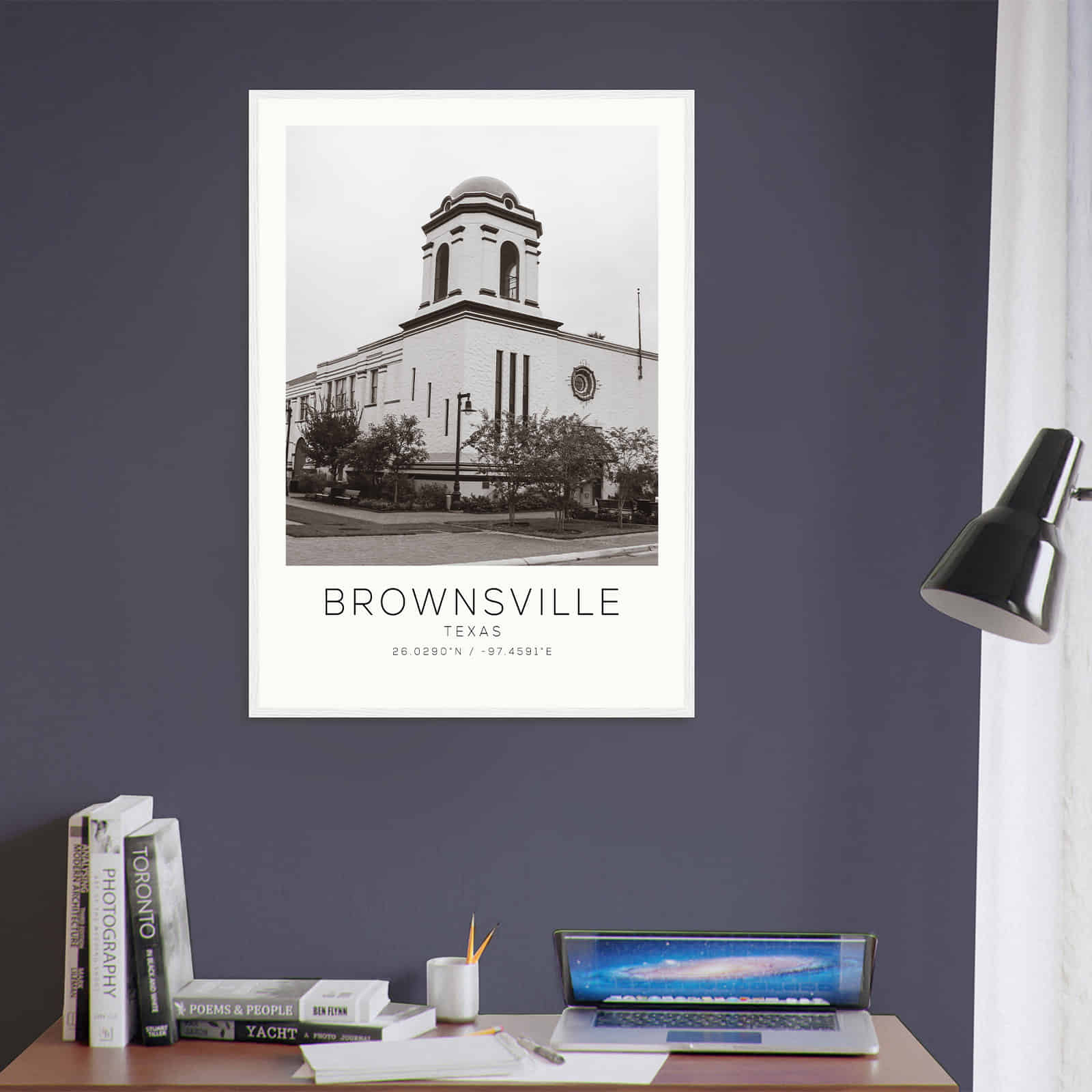 Deerfield Kansas Map Poster, Modern Home Decor Wall Art Print (Copy)