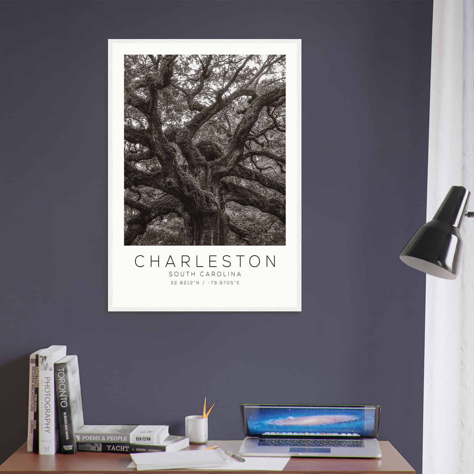 Deerfield Kansas Map Poster, Modern Home Decor Wall Art Print (Copy)