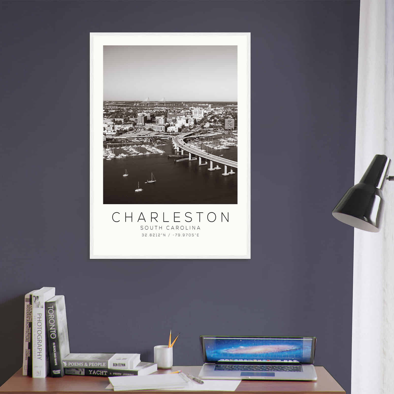 Deerfield Kansas Map Poster, Modern Home Decor Wall Art Print (Copy)