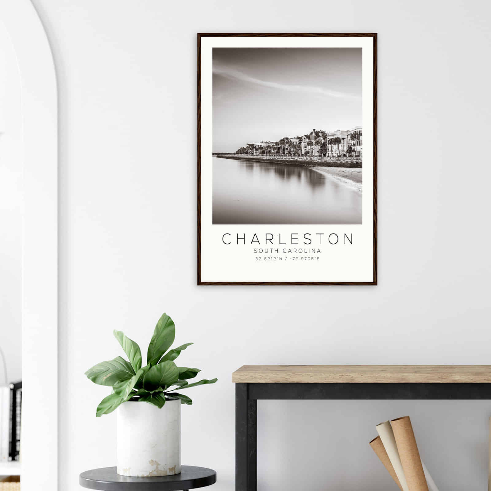 Deerfield Kansas Map Poster, Modern Home Decor Wall Art Print (Copy)