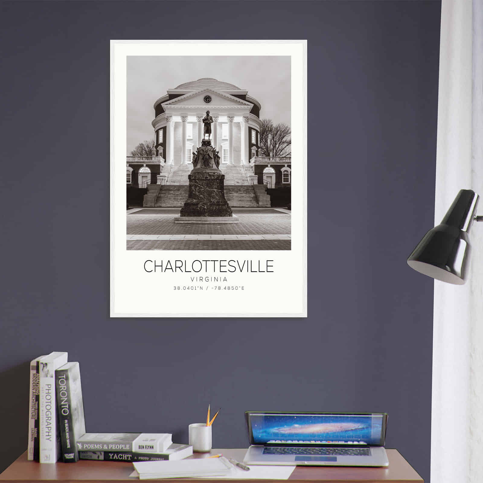 Deerfield Kansas Map Poster, Modern Home Decor Wall Art Print (Copy)