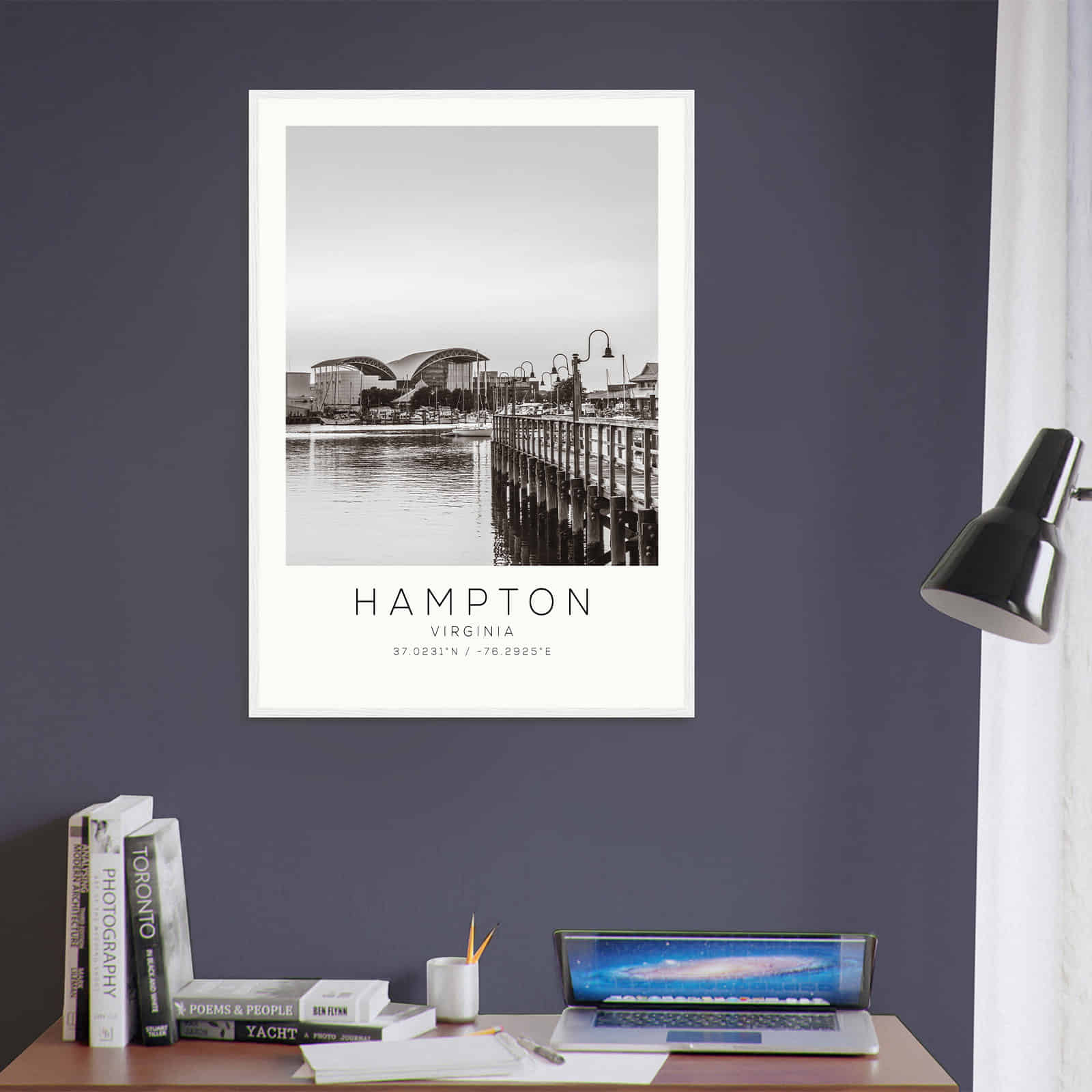 Deerfield Kansas Map Poster, Modern Home Decor Wall Art Print (Copy)