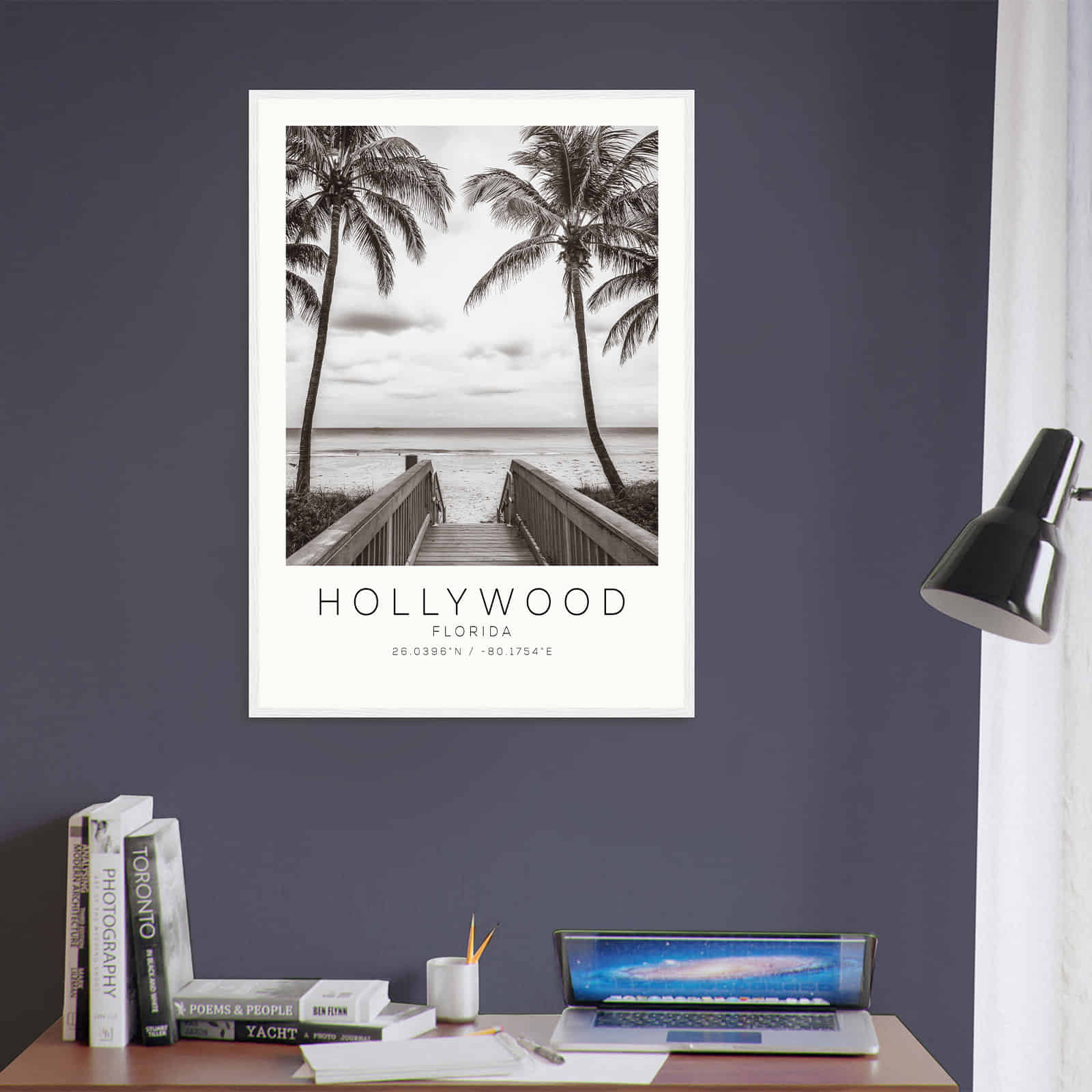 Deerfield Kansas Map Poster, Modern Home Decor Wall Art Print (Copy)