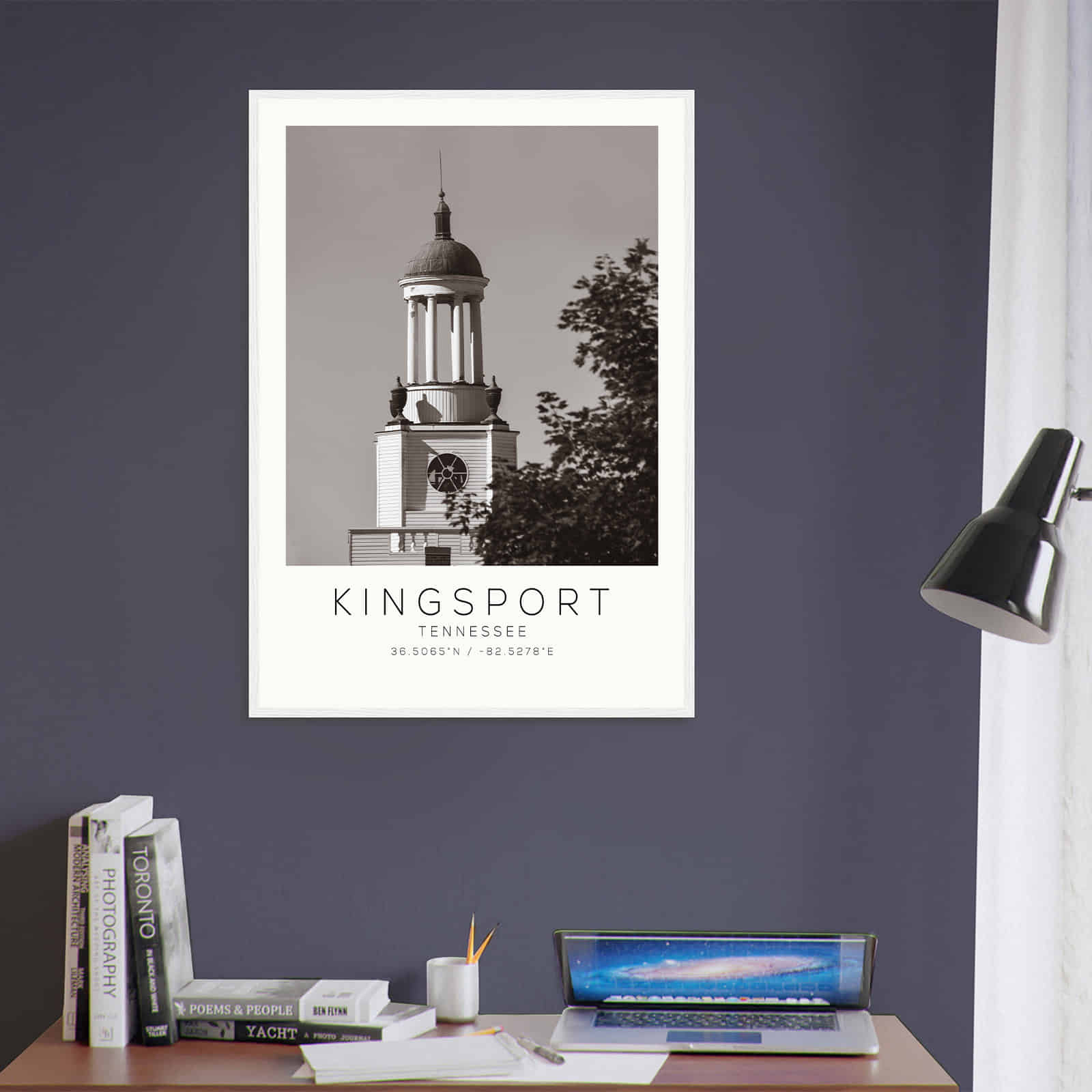 Deerfield Kansas Map Poster, Modern Home Decor Wall Art Print (Copy)
