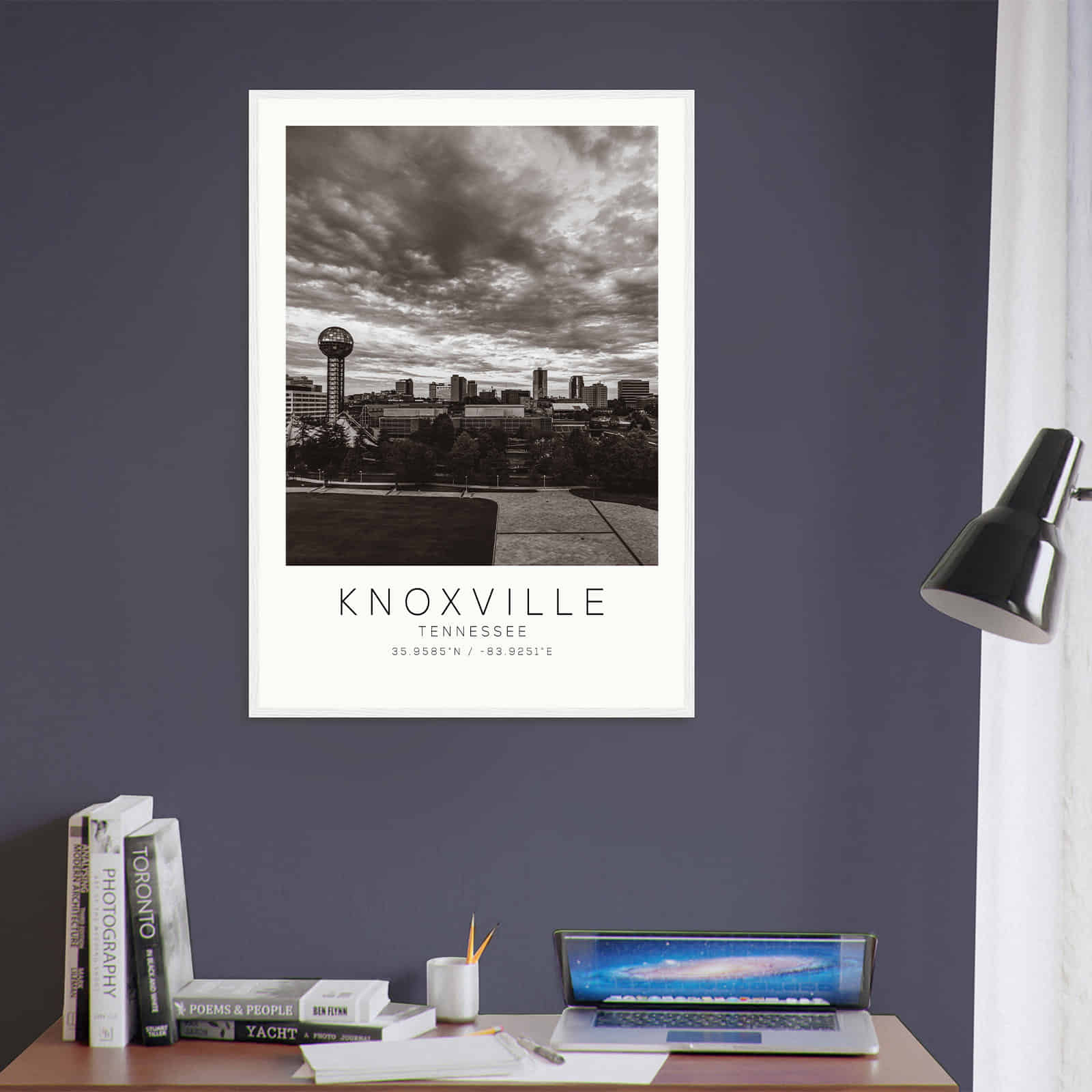 Deerfield Kansas Map Poster, Modern Home Decor Wall Art Print (Copy)