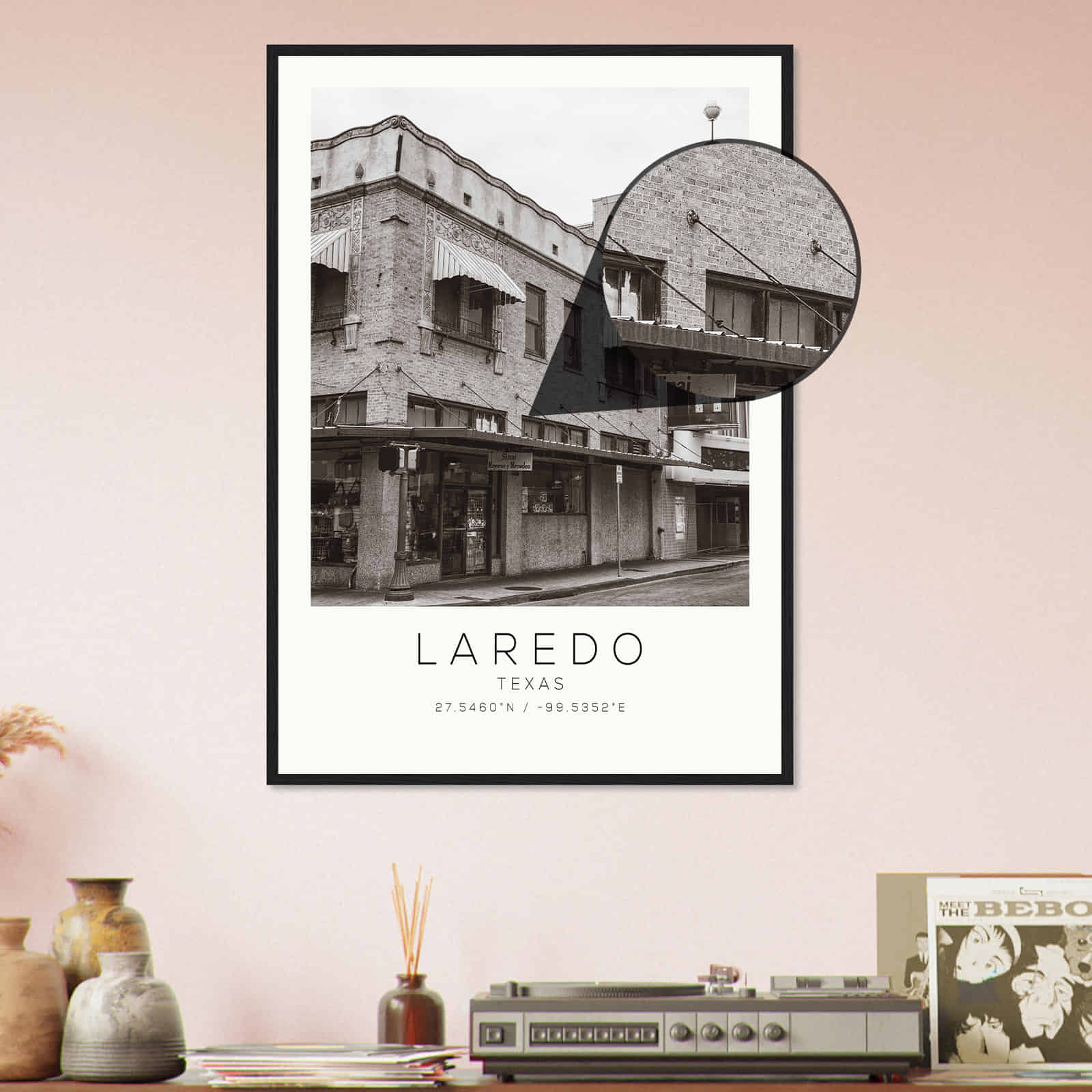 Deerfield Kansas Map Poster, Modern Home Decor Wall Art Print (Copy)