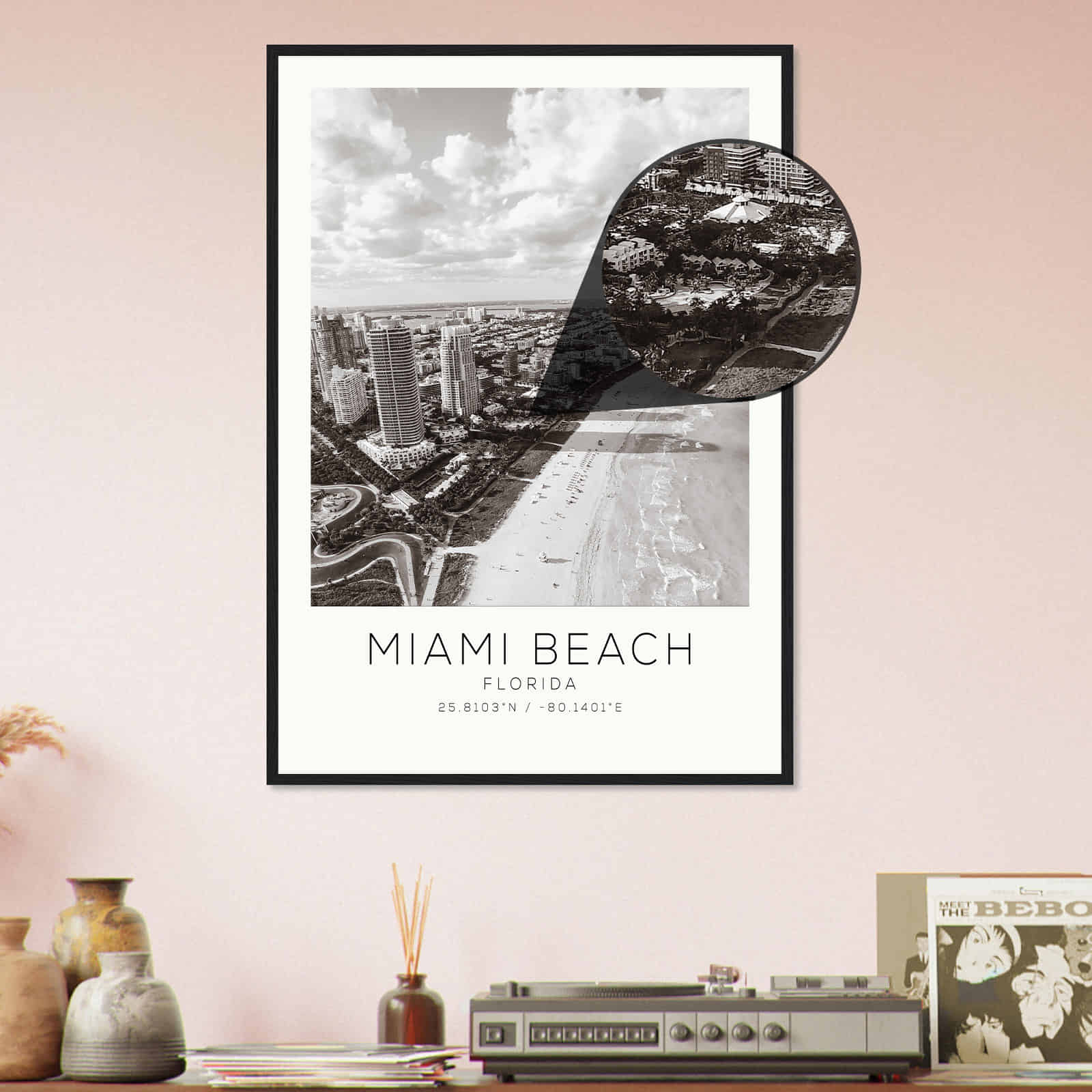 Deerfield Kansas Map Poster, Modern Home Decor Wall Art Print (Copy)