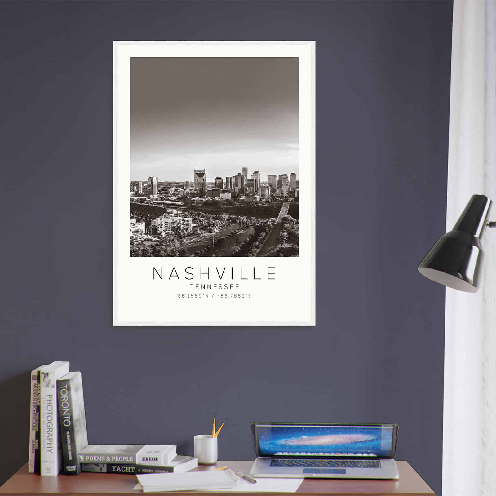 Deerfield Kansas Map Poster, Modern Home Decor Wall Art Print (Copy)
