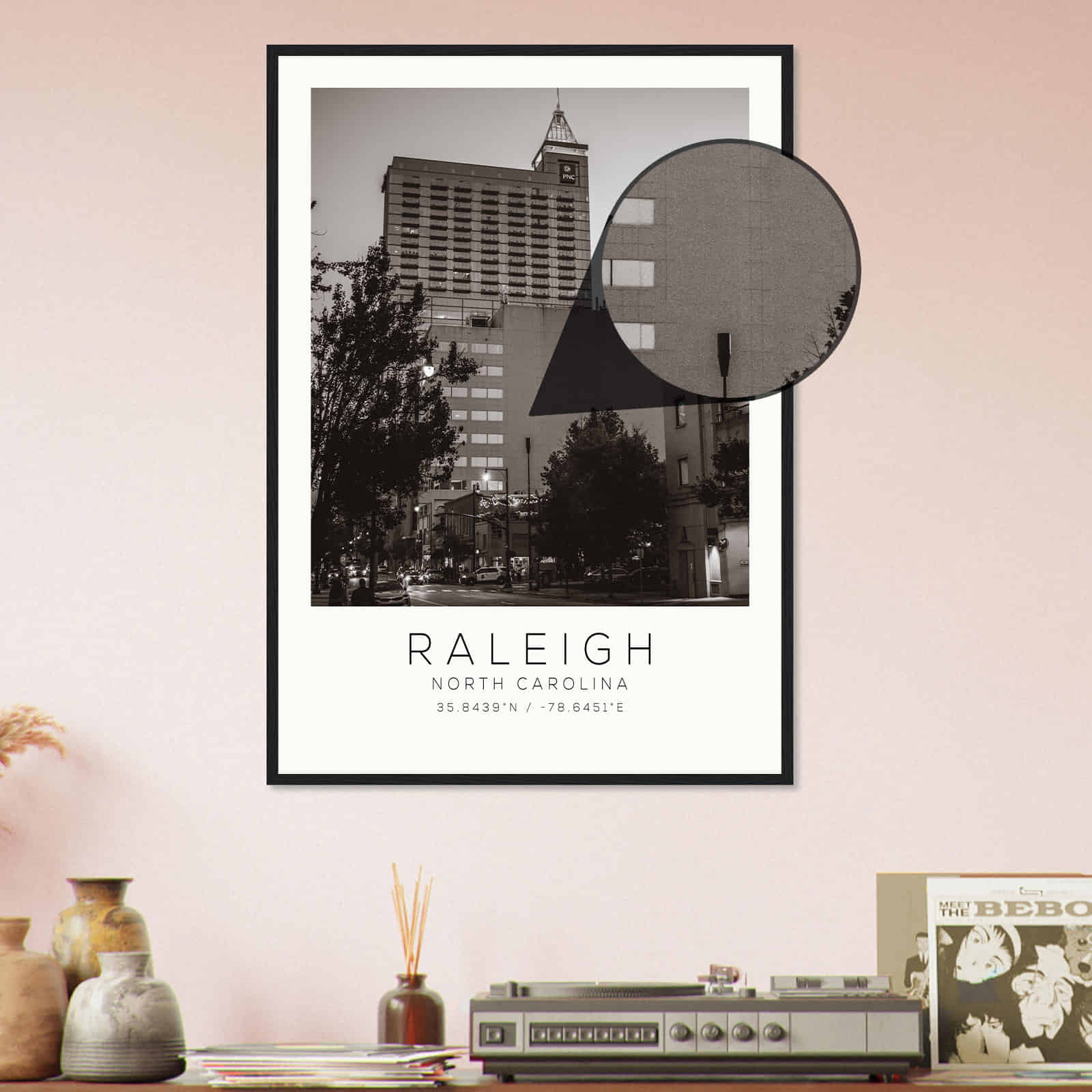 Deerfield Kansas Map Poster, Modern Home Decor Wall Art Print (Copy)