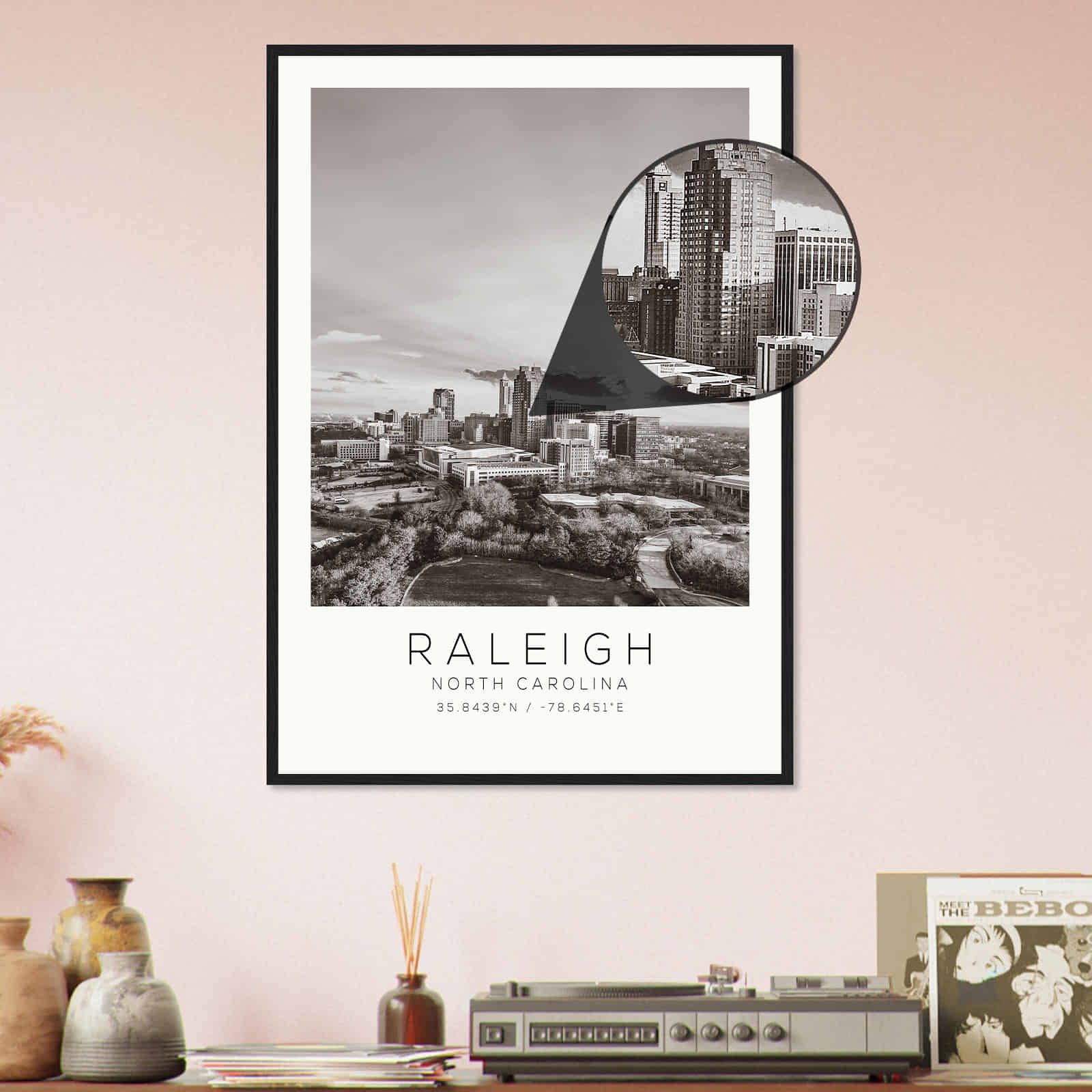 Deerfield Kansas Map Poster, Modern Home Decor Wall Art Print (Copy)