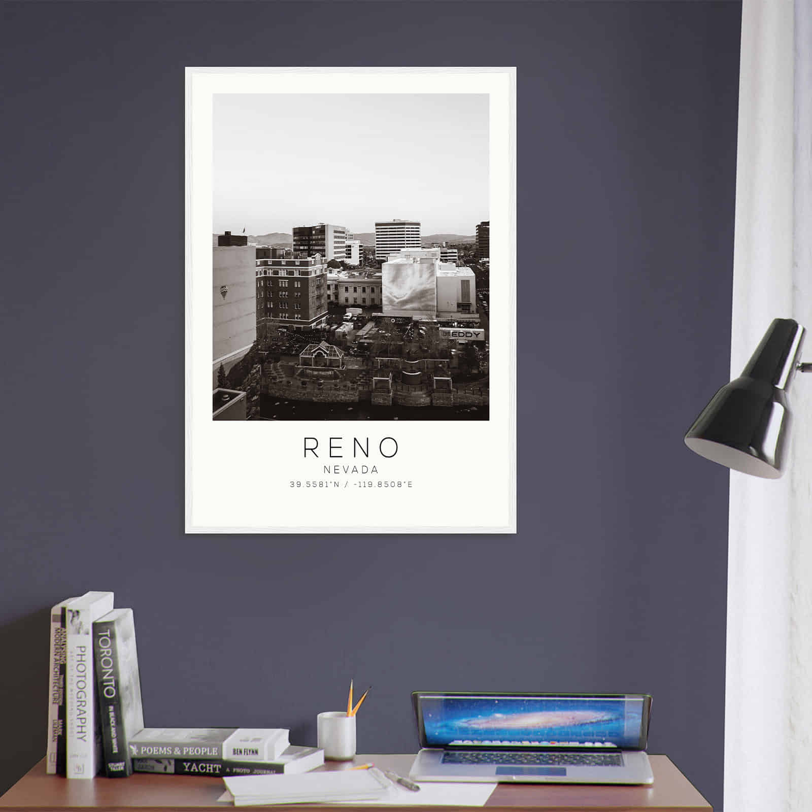 Deerfield Kansas Map Poster, Modern Home Decor Wall Art Print (Copy)