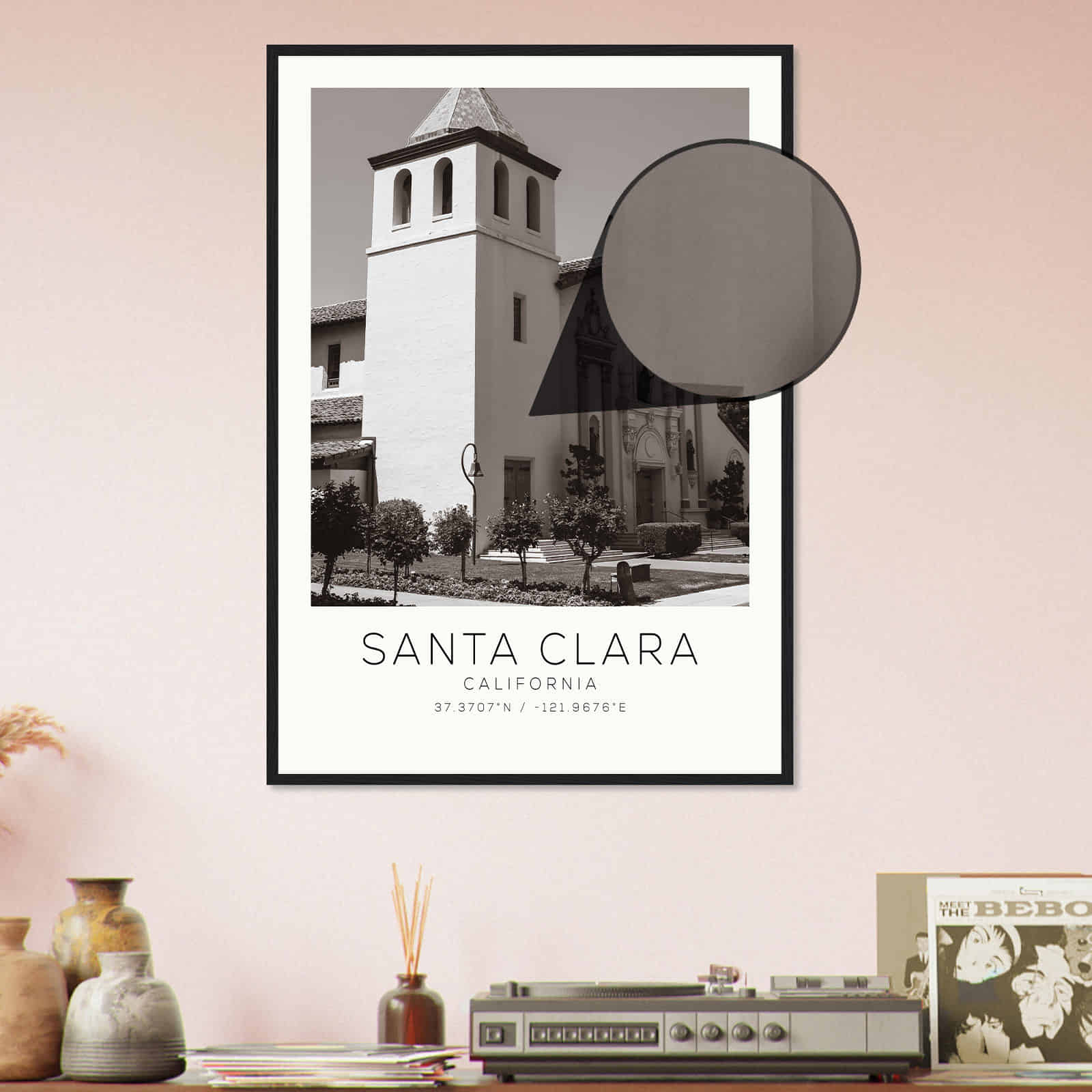 Deerfield Kansas Map Poster, Modern Home Decor Wall Art Print (Copy)