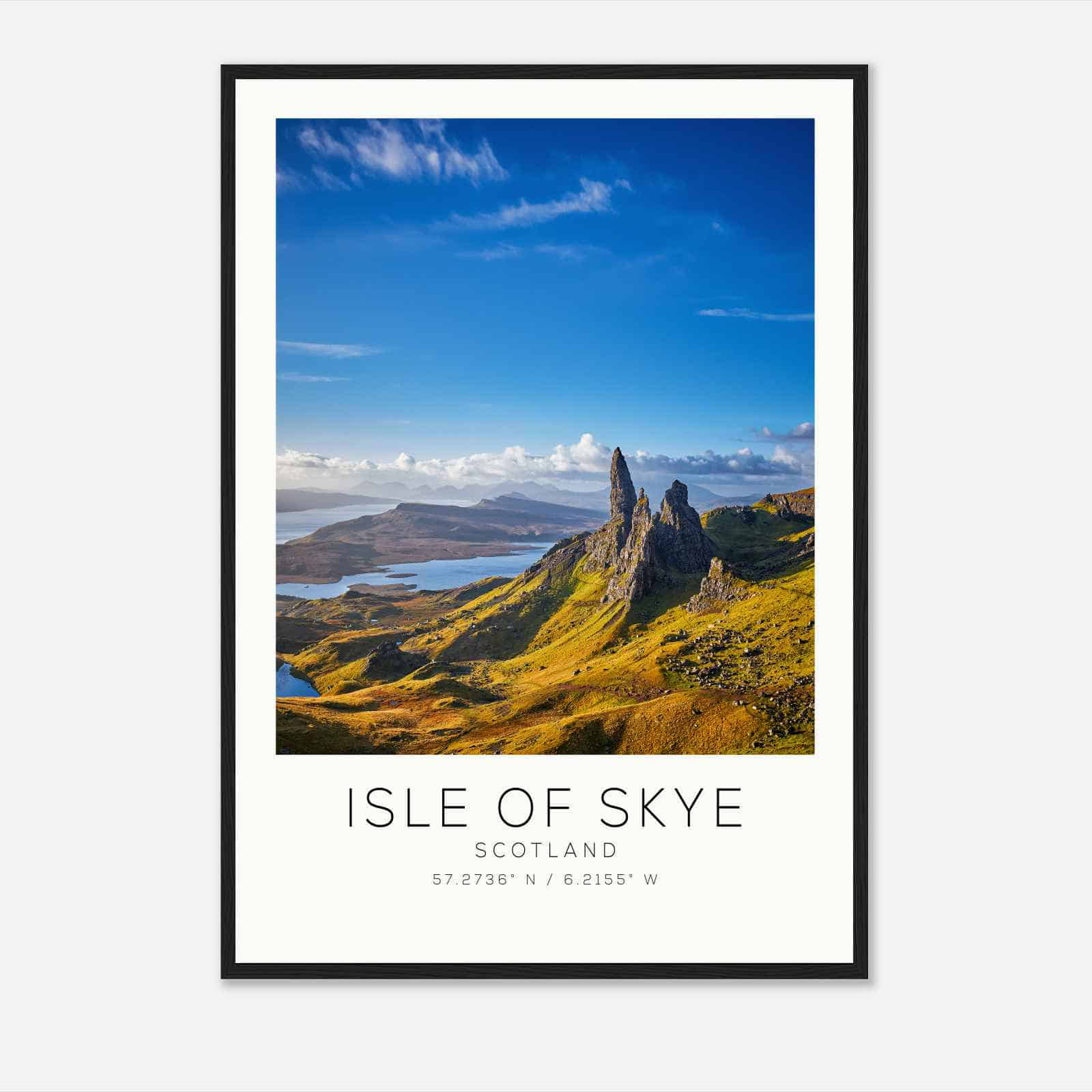 Isle of Skye Scotland Travel Photo Poster, Isle of Skye Travel Print, Minimalist Travel Poster Print3