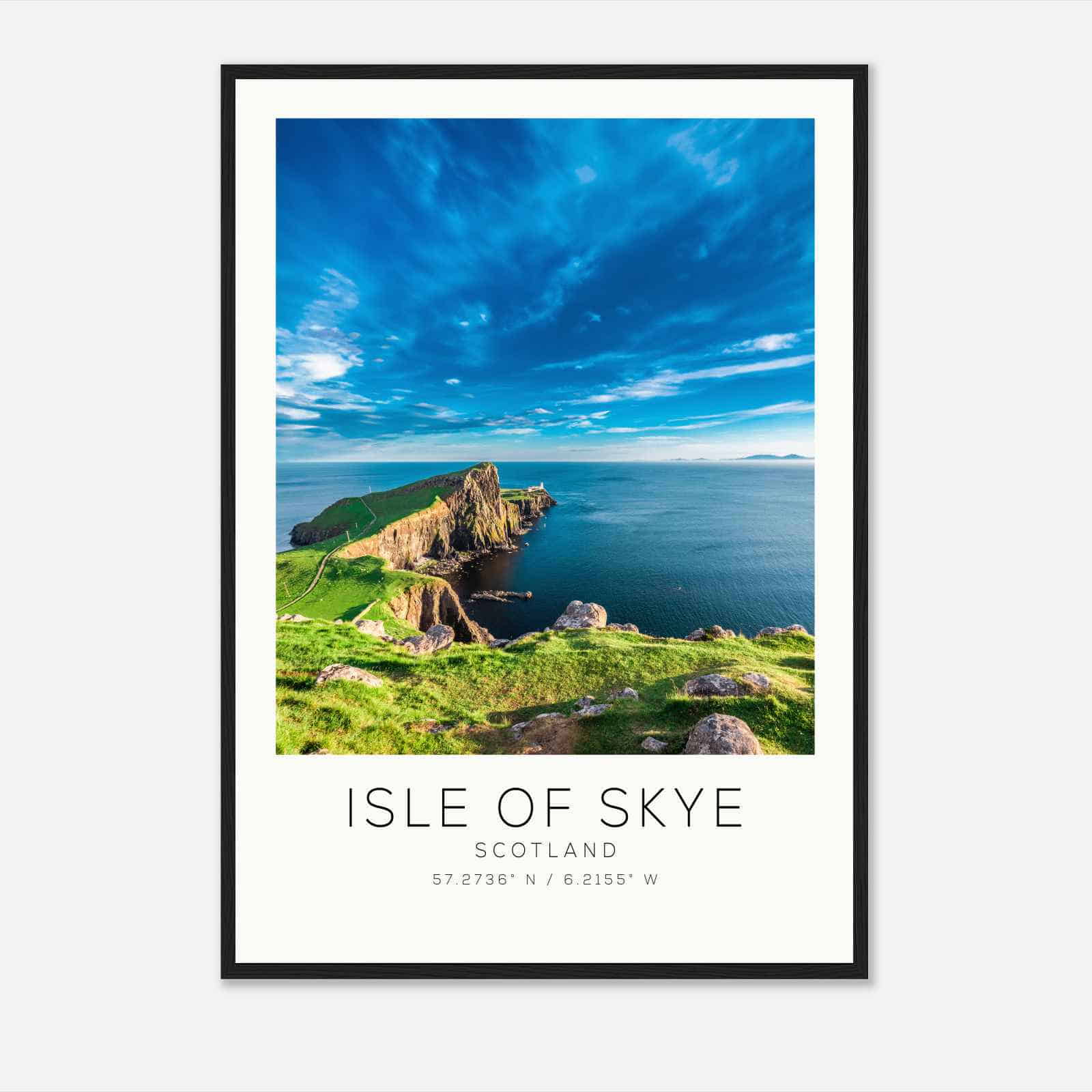 Isle of Skye Scotland Travel Photo Poster, Isle of Skye Travel Print, Minimalist Travel Poster Print