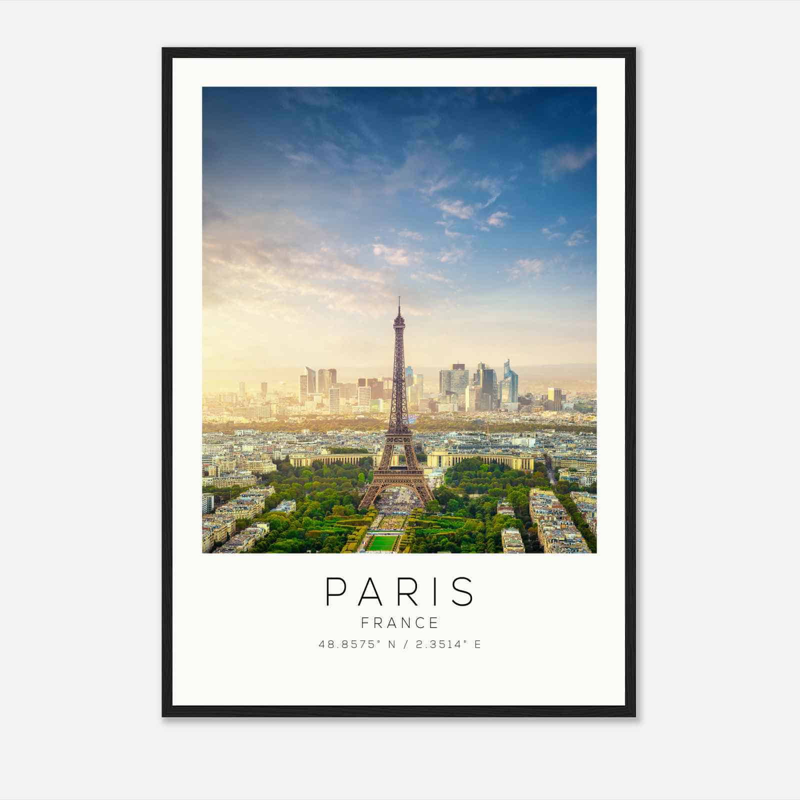 PARIS France Travel Photo Poster, PARIS Travel Print, Minimalist Travel Poster Print DS2