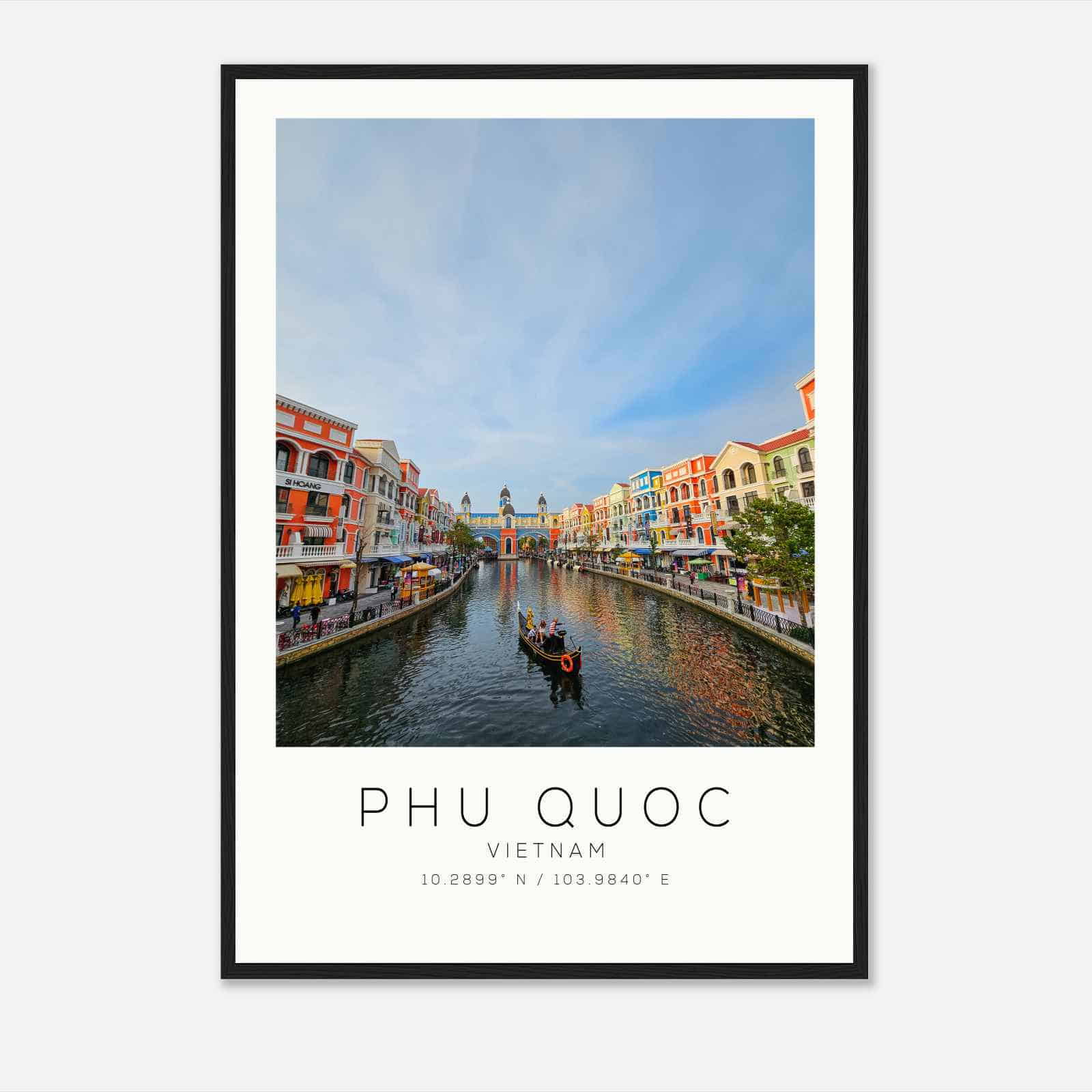 Phu Quoc Vietnam Travel Photo Poster, Phu Quoc Travel Print, Minimalist Travel Poster Print