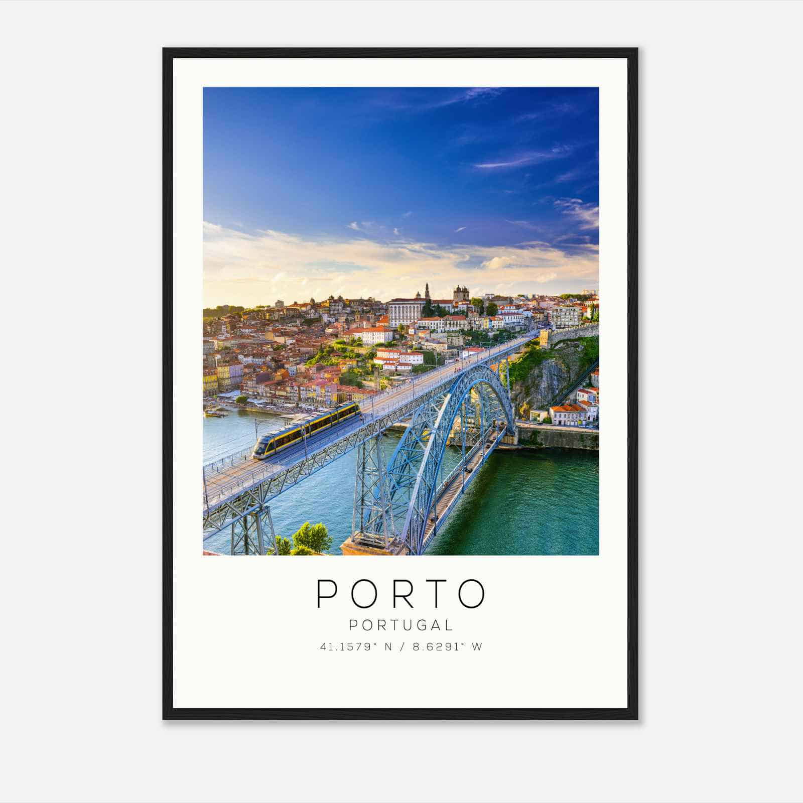 Porto Portugal Travel Photo Poster, Porto Travel Print, Minimalist Travel Poster Print