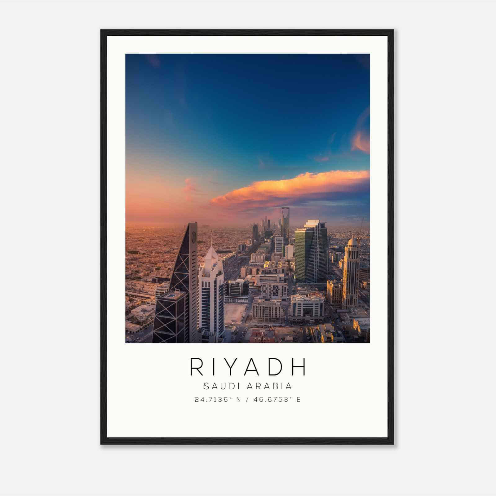 Riyadh Saudi Arabia Travel Photo Poster, Riyadh Travel Print, Minimalist Travel Poster Print DS2