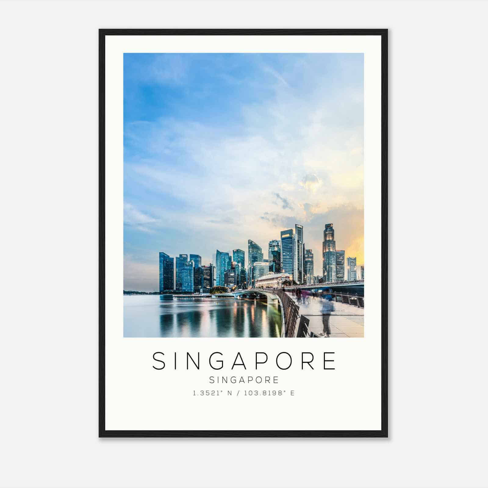 Singapore Singapore Travel Photo Poster, Singapore Travel Print, Minimalist Travel Poster Print