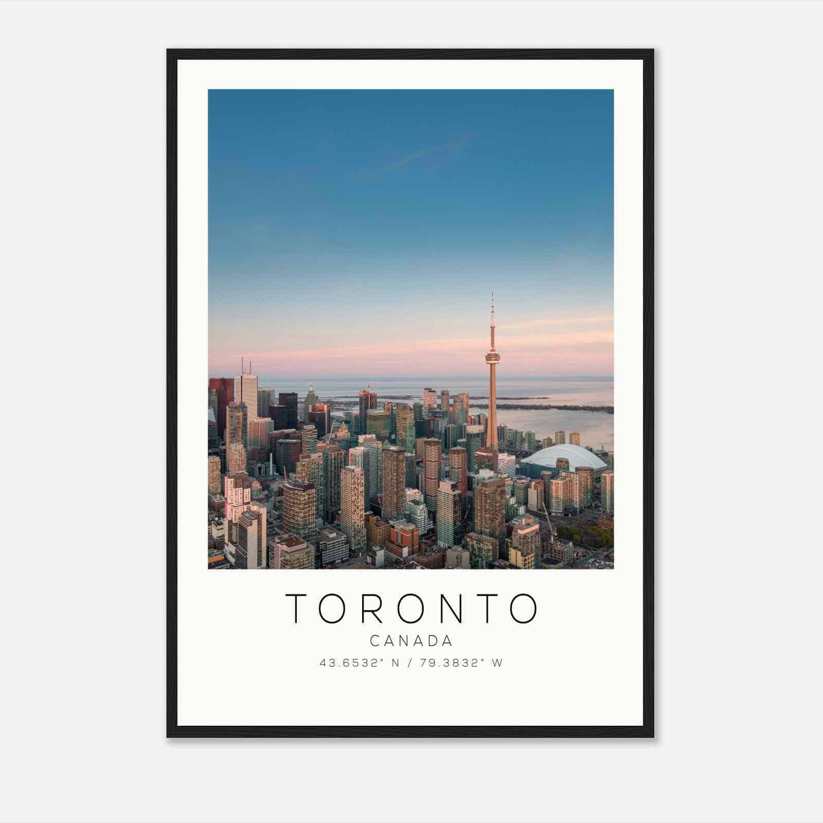 Toronto Canada Travel Photo Poster, Toronto Travel Print, Minimalist Travel Poster Print