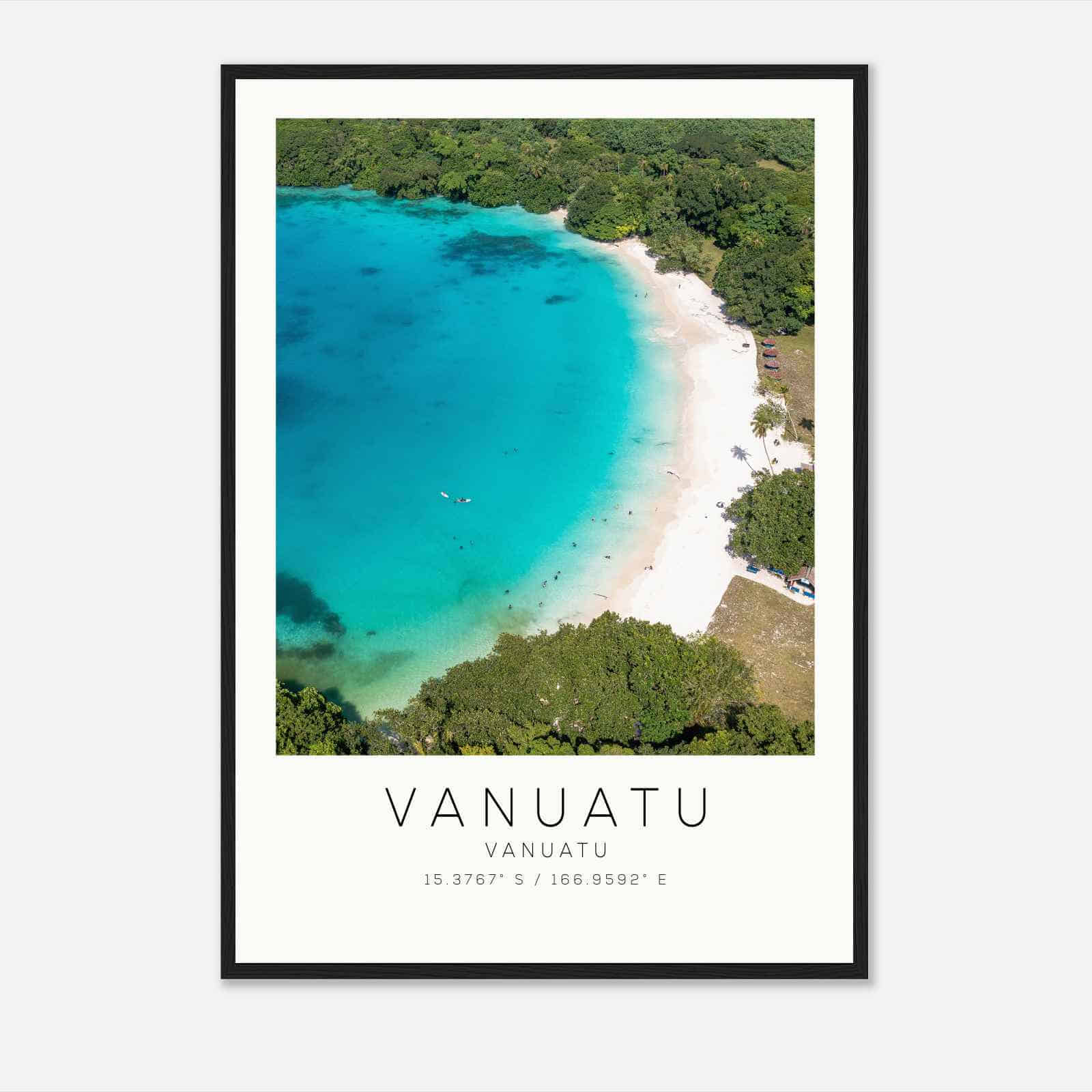 Vanuatu Vanuatu Travel Photo Poster, Vanuatu Travel Print, Minimalist Travel Poster Print