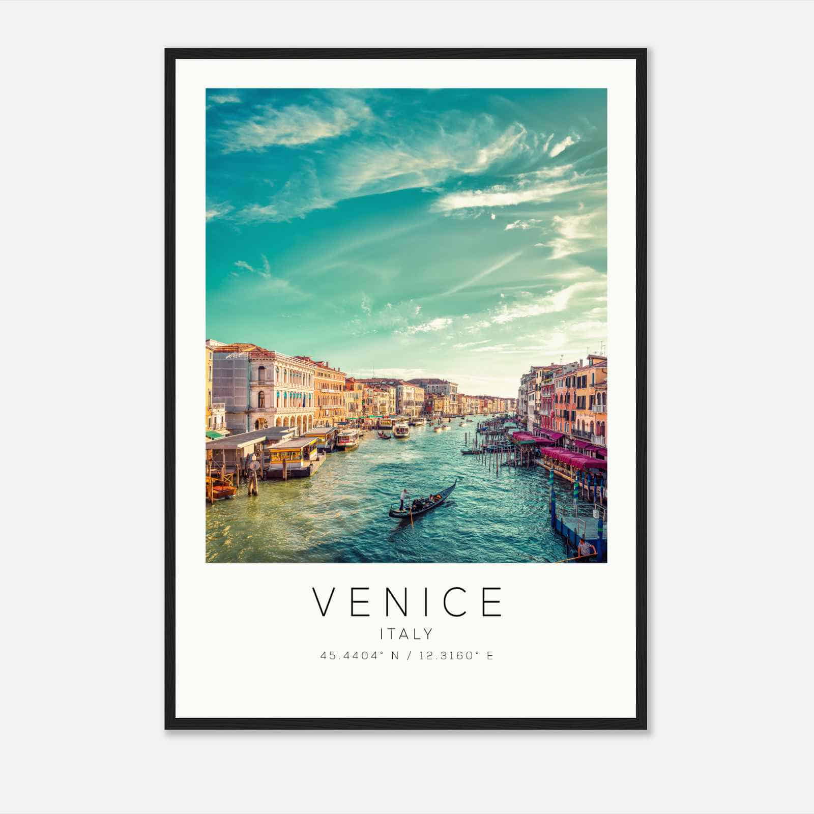 Venice Italy Travel Photo Poster, Venice Travel Print, Minimalist Travel Poster Print DS2