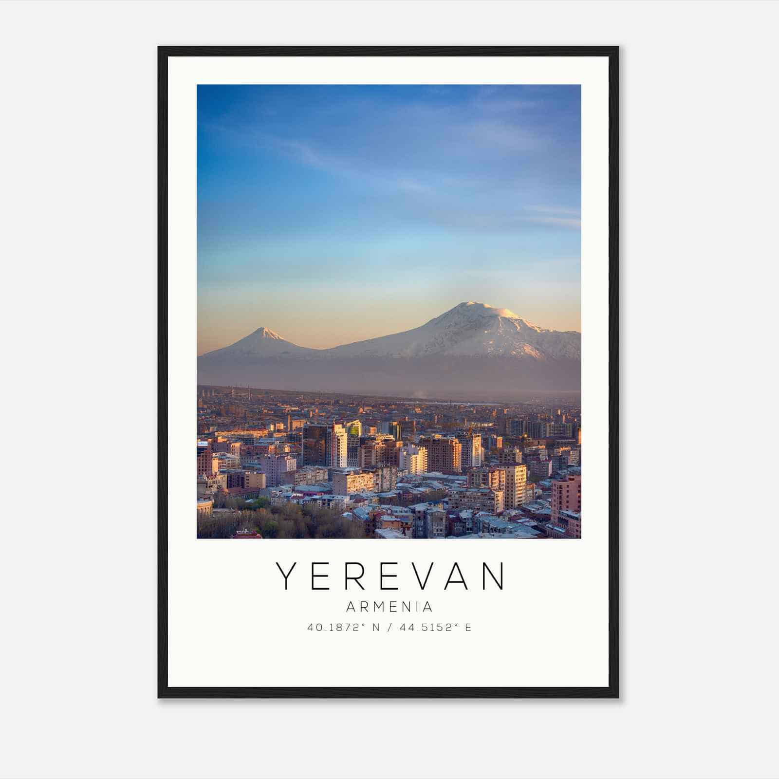 Yerevan Armenia Travel Photo Poster, Yerevan Travel Print, Minimalist Travel Poster Print