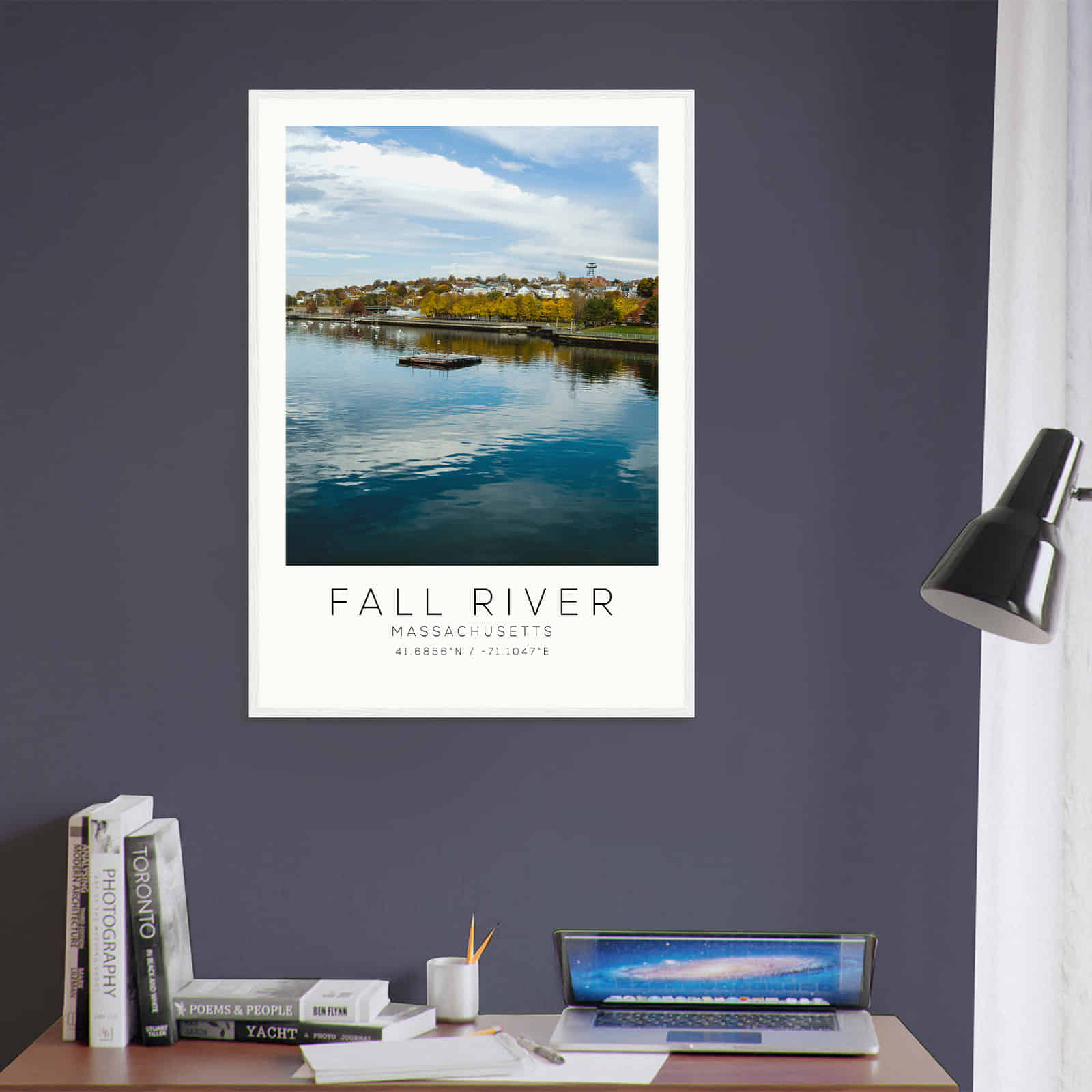 Deerfield Kansas Map Poster, Modern Home Decor Wall Art Print (Copy)