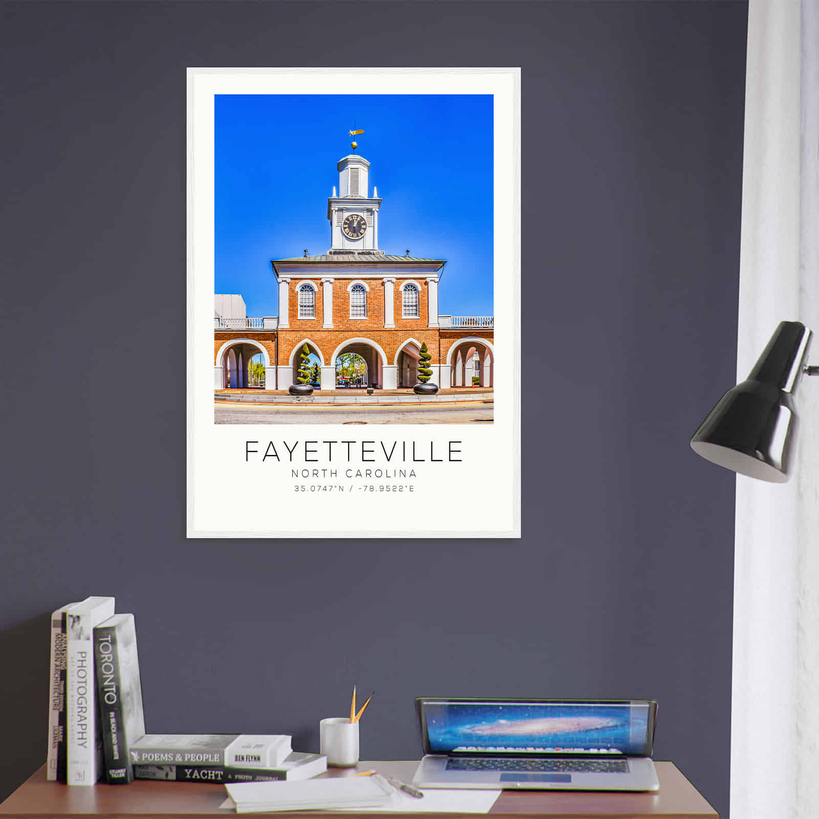 Deerfield Kansas Map Poster, Modern Home Decor Wall Art Print (Copy)