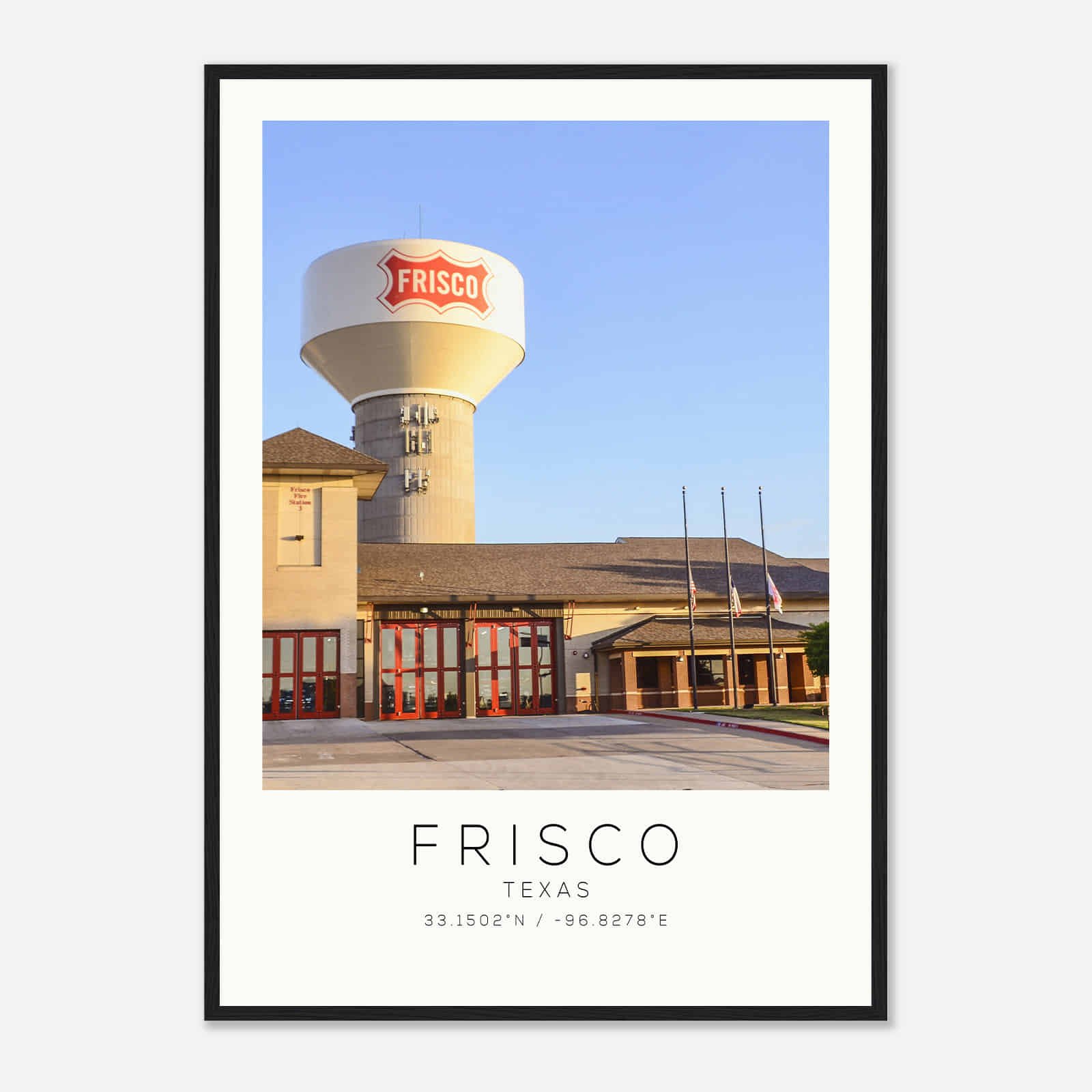 Frisco Texas Photo Travel Poster, Frisco Travel Print, Minimalist Travel Print Frisco Texas Photo Travel Poster, Frisco Travel Print, Minimalist Travel Print