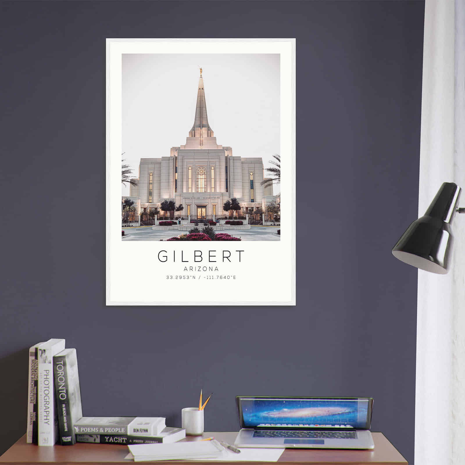 Deerfield Kansas Map Poster, Modern Home Decor Wall Art Print (Copy)