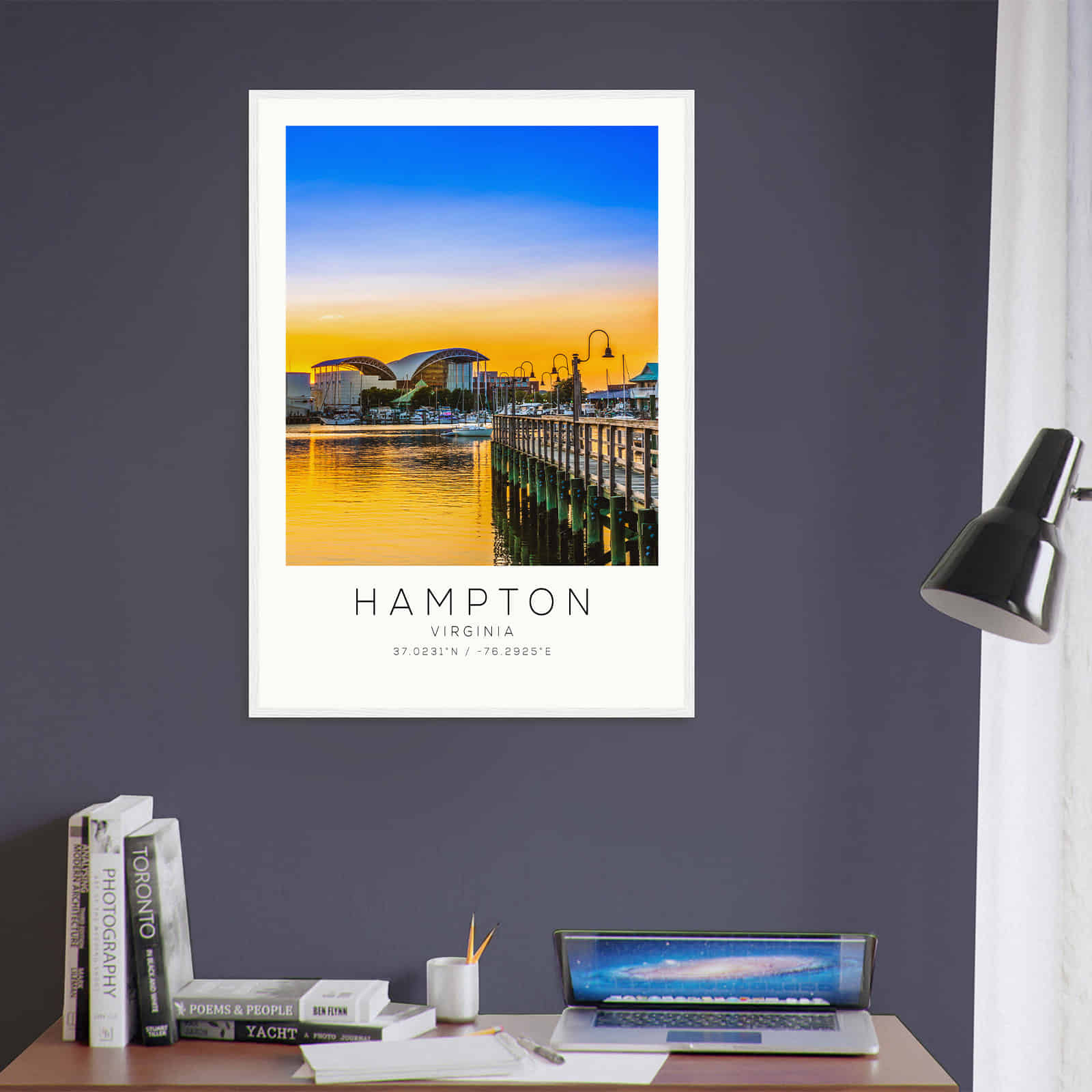 Deerfield Kansas Map Poster, Modern Home Decor Wall Art Print (Copy)