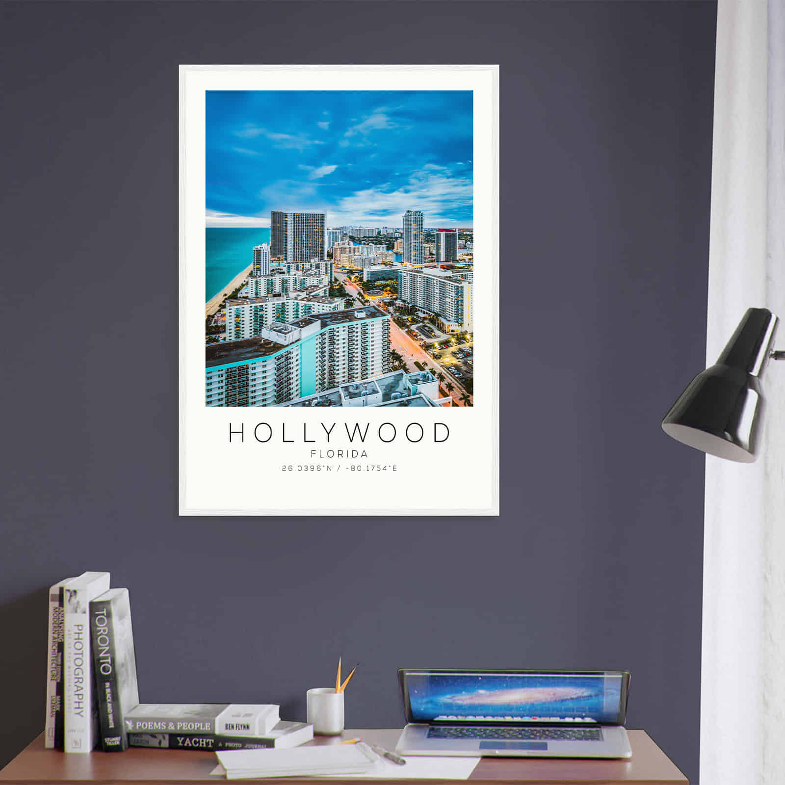 Deerfield Kansas Map Poster, Modern Home Decor Wall Art Print (Copy)