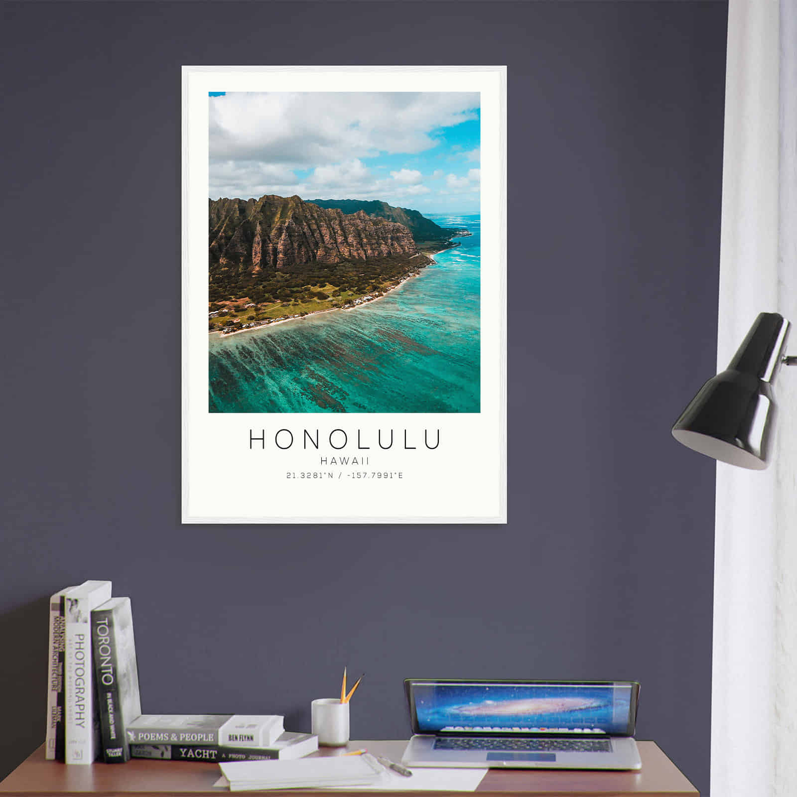 Deerfield Kansas Map Poster, Modern Home Decor Wall Art Print (Copy)