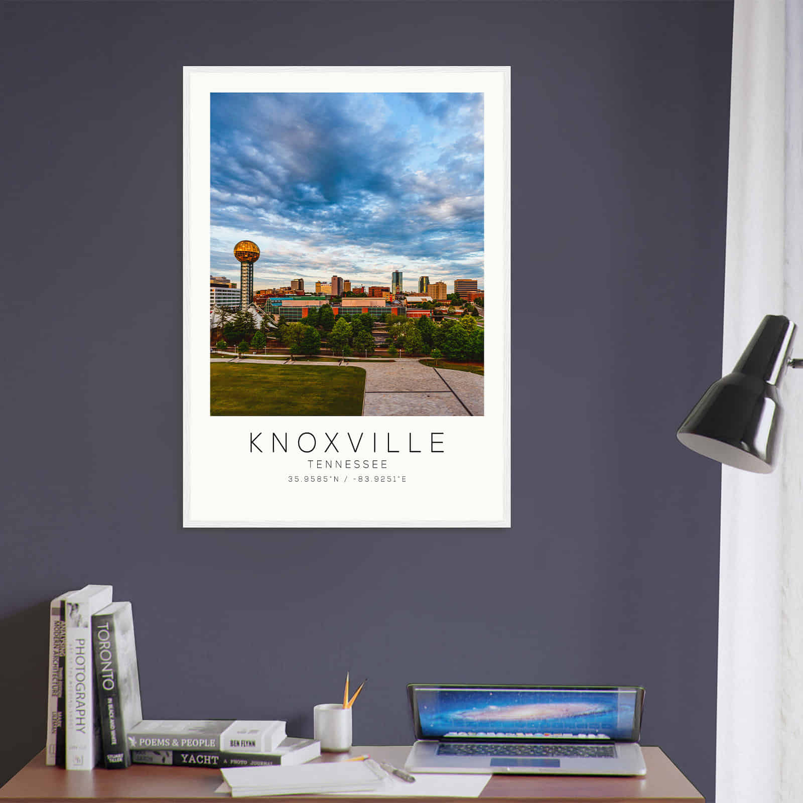 Deerfield Kansas Map Poster, Modern Home Decor Wall Art Print (Copy)