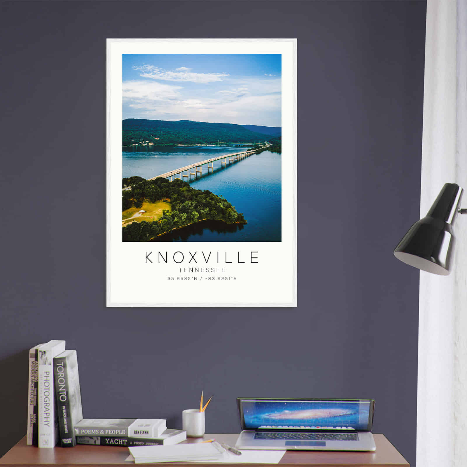 Deerfield Kansas Map Poster, Modern Home Decor Wall Art Print (Copy)