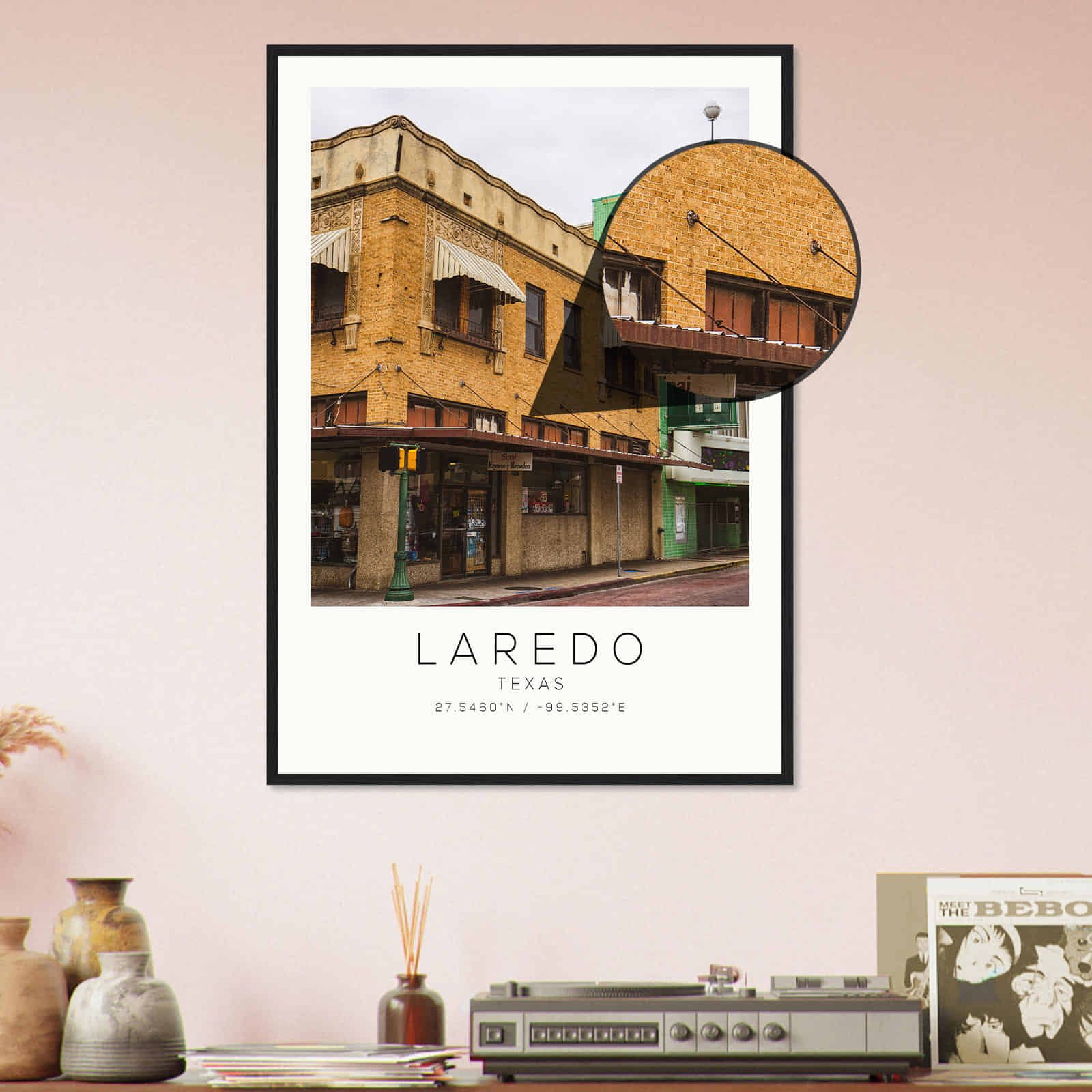 Deerfield Kansas Map Poster, Modern Home Decor Wall Art Print (Copy)