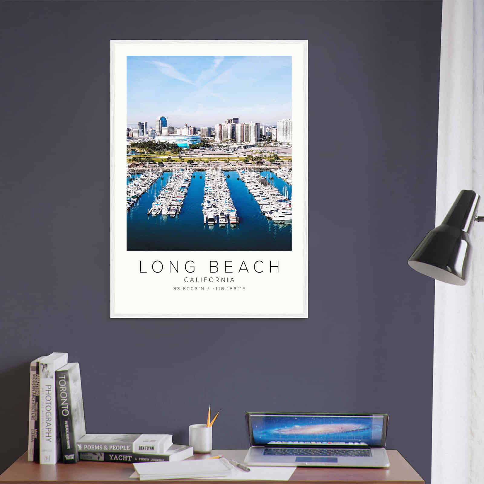 Deerfield Kansas Map Poster, Modern Home Decor Wall Art Print (Copy)