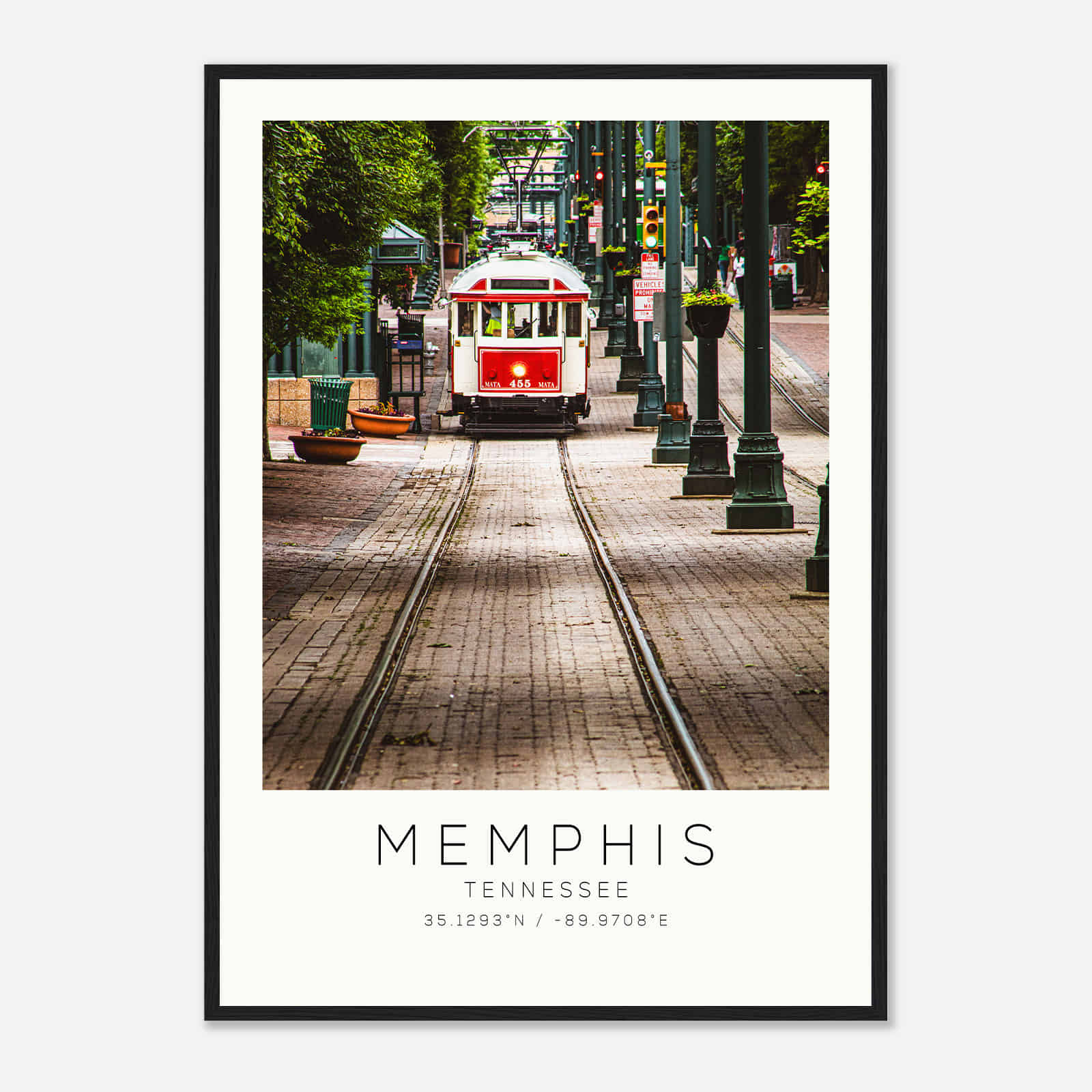 Memphis Tennessee Photo Travel Poster, Memphis Travel Print, Minimalist Travel Print DS7