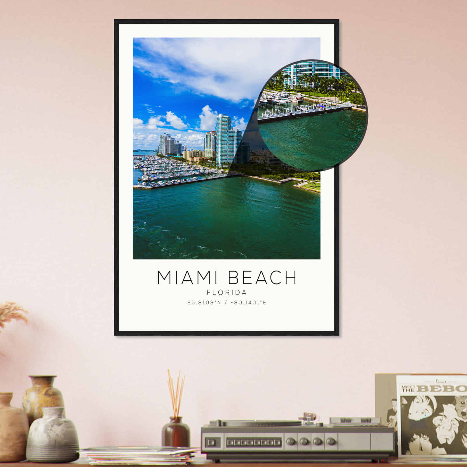 Deerfield Kansas Map Poster, Modern Home Decor Wall Art Print (Copy)