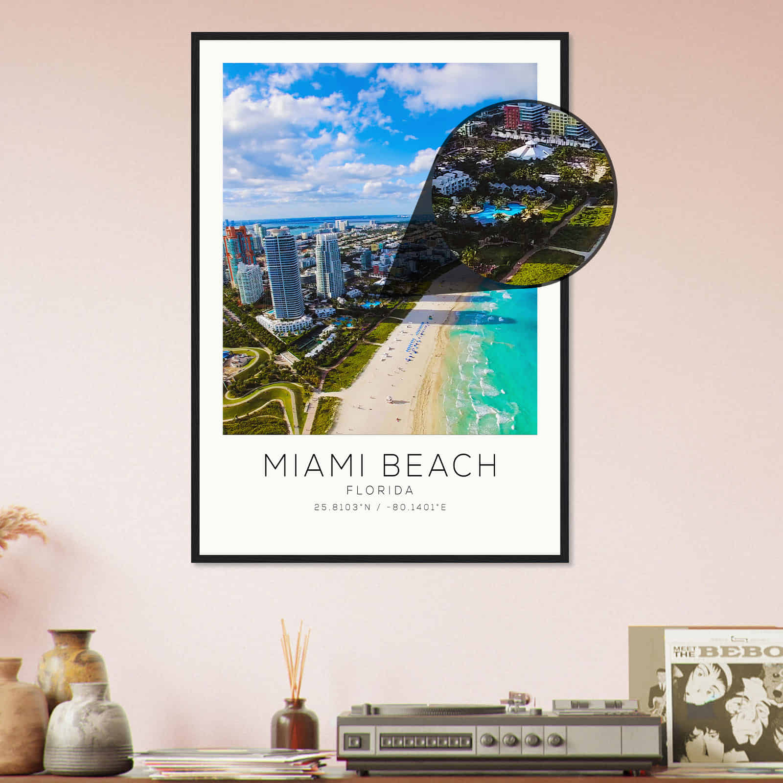 Deerfield Kansas Map Poster, Modern Home Decor Wall Art Print (Copy)