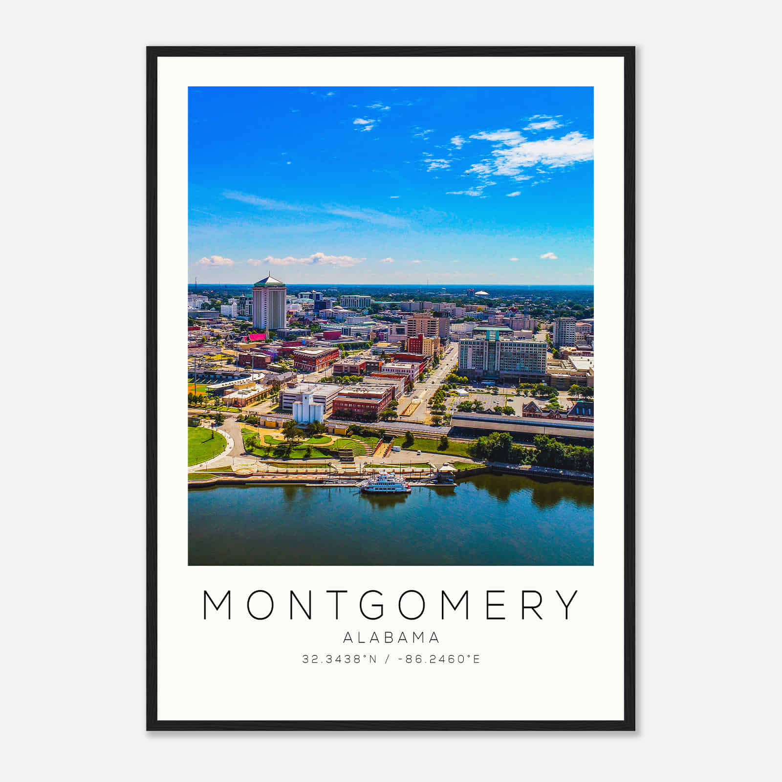 Montgomery Alabama Photo Travel Poster, Montgomery Travel Print, Minimalist Travel Print Montgomery Alabama Photo Travel Poster, Montgomery Travel Print, Minimalist Travel Print