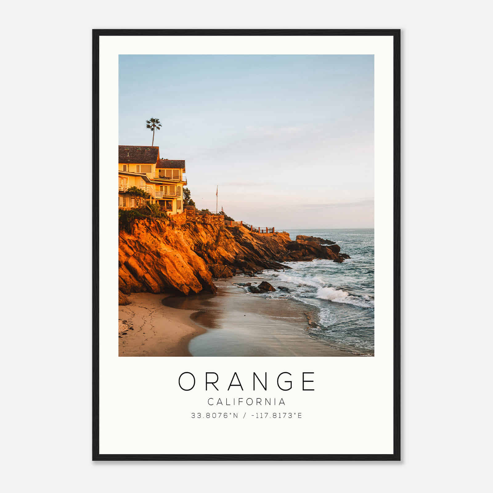 Orange California Photo Travel Poster, Orange Travel Print, Minimalist Travel Print DS2 Orange California Photo Travel Poster, Orange Travel Print, Minimalist Travel Print DS2