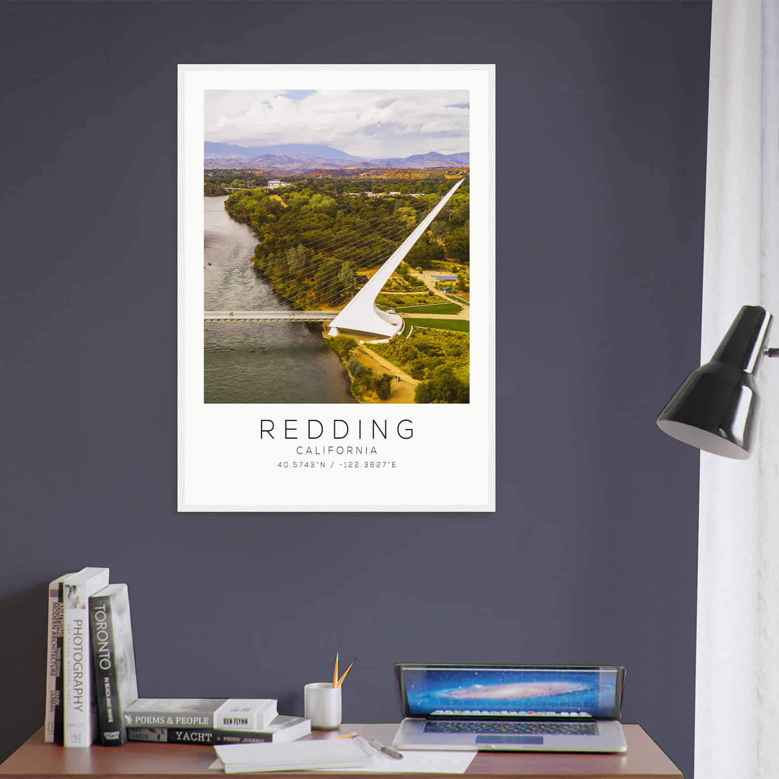 Deerfield Kansas Map Poster, Modern Home Decor Wall Art Print (Copy)