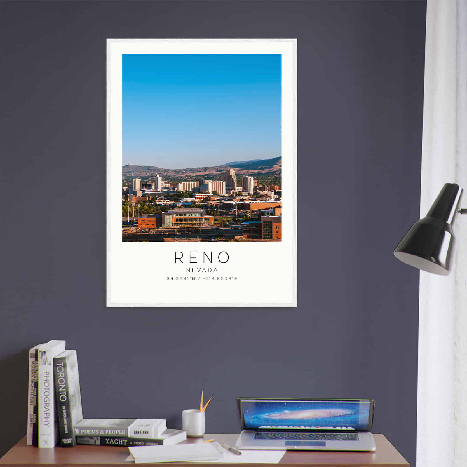 Deerfield Kansas Map Poster, Modern Home Decor Wall Art Print (Copy)