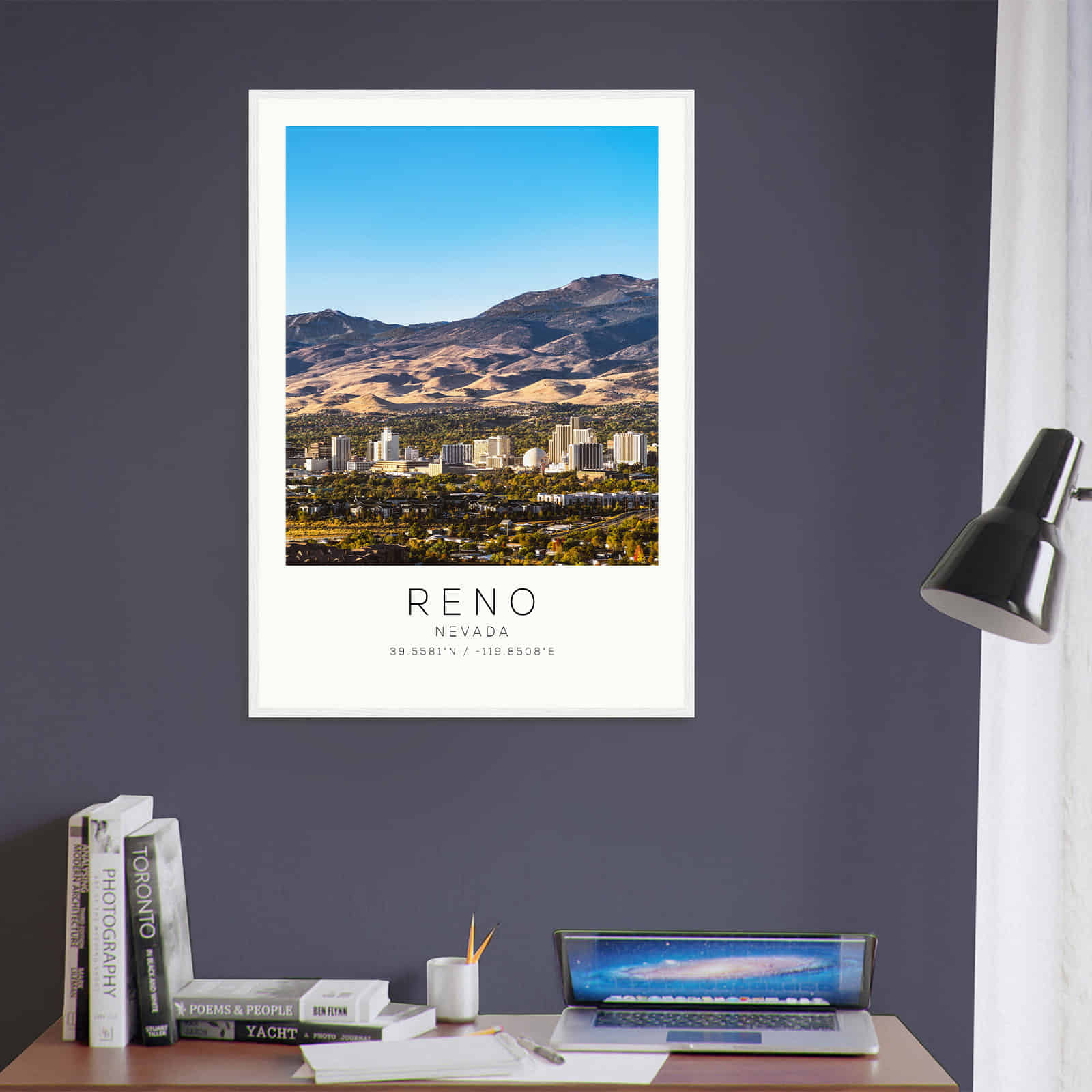 Deerfield Kansas Map Poster, Modern Home Decor Wall Art Print (Copy)