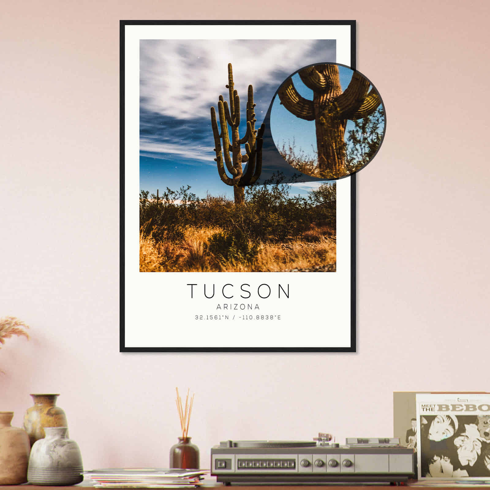 Deerfield Kansas Map Poster, Modern Home Decor Wall Art Print (Copy)