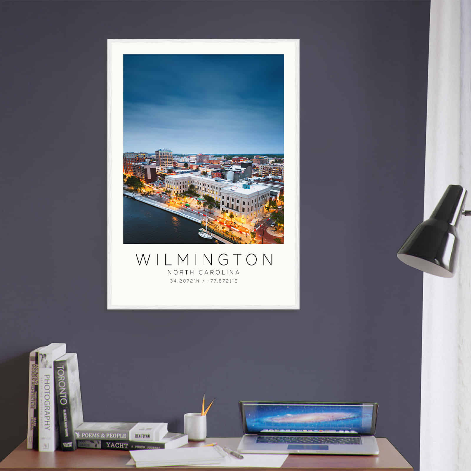 Deerfield Kansas Map Poster, Modern Home Decor Wall Art Print (Copy)